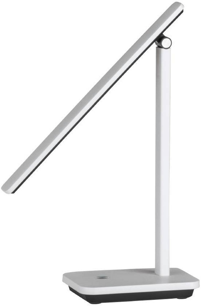 EGLO Tischleuchte »INIESTA LED Tischlampe, weiß-schwarz, Touchsensor, dimmbar, USB«, 1 flammig, Leuchtmittel LED-Modul | LED fest integriert, Leselampe, Schreibtischlampe, 3-step CCT, Kopf verstellbar, 33x35x35cm