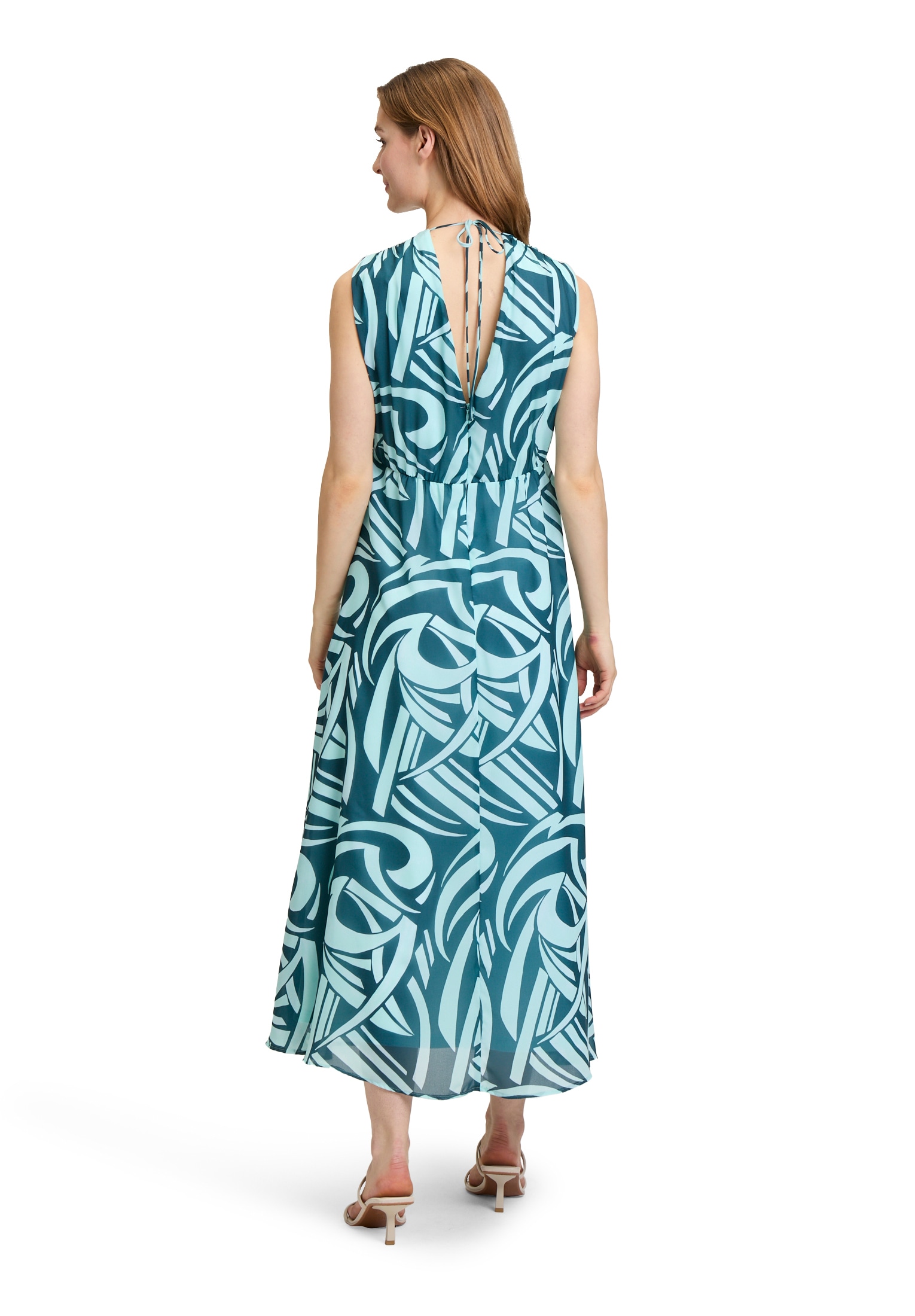 Betty&Co Chiffonkleid »Chiffonkleid ohne Arm«