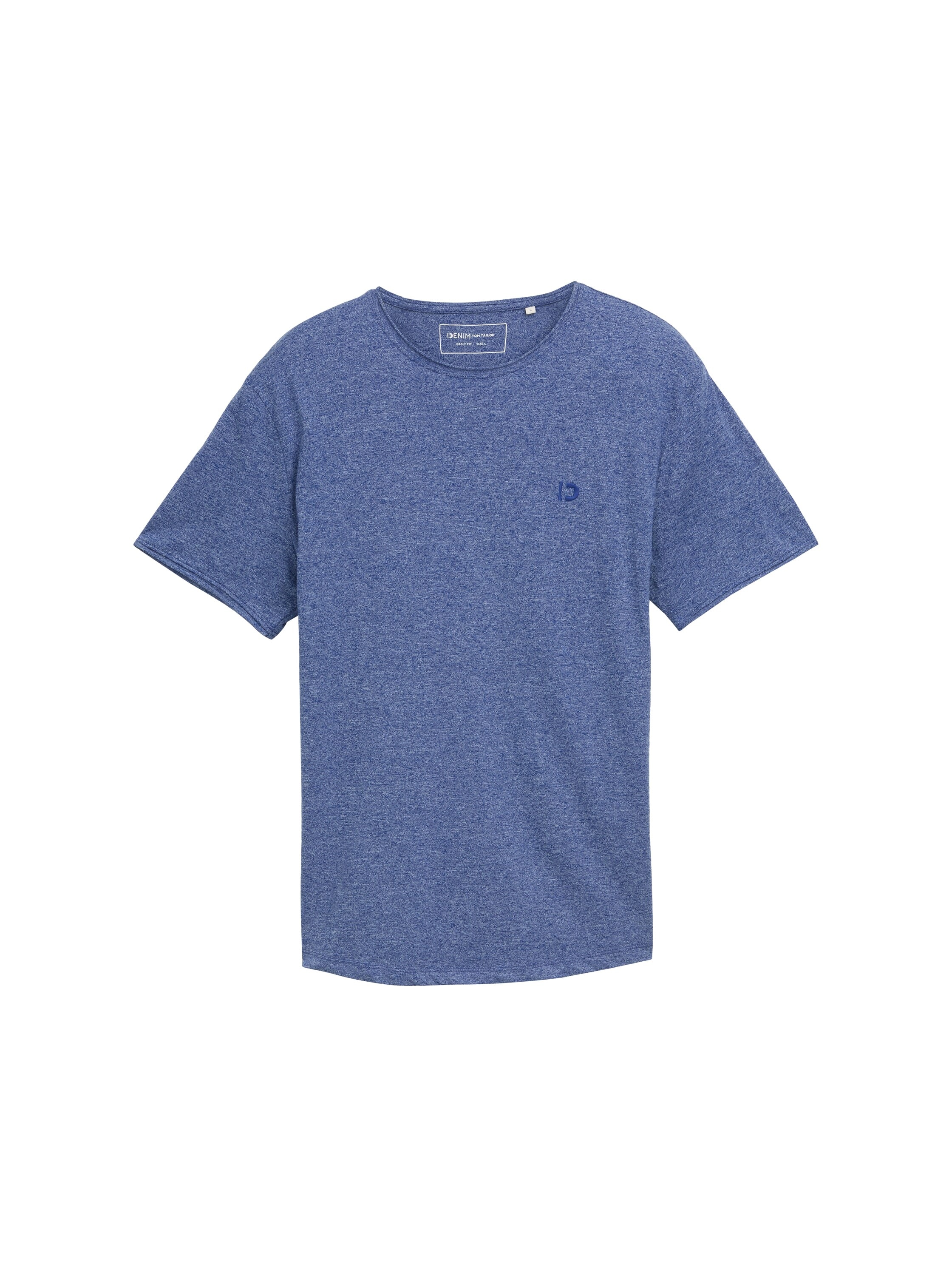 TOM TAILOR Denim T-Shirt, in Melange-Optik