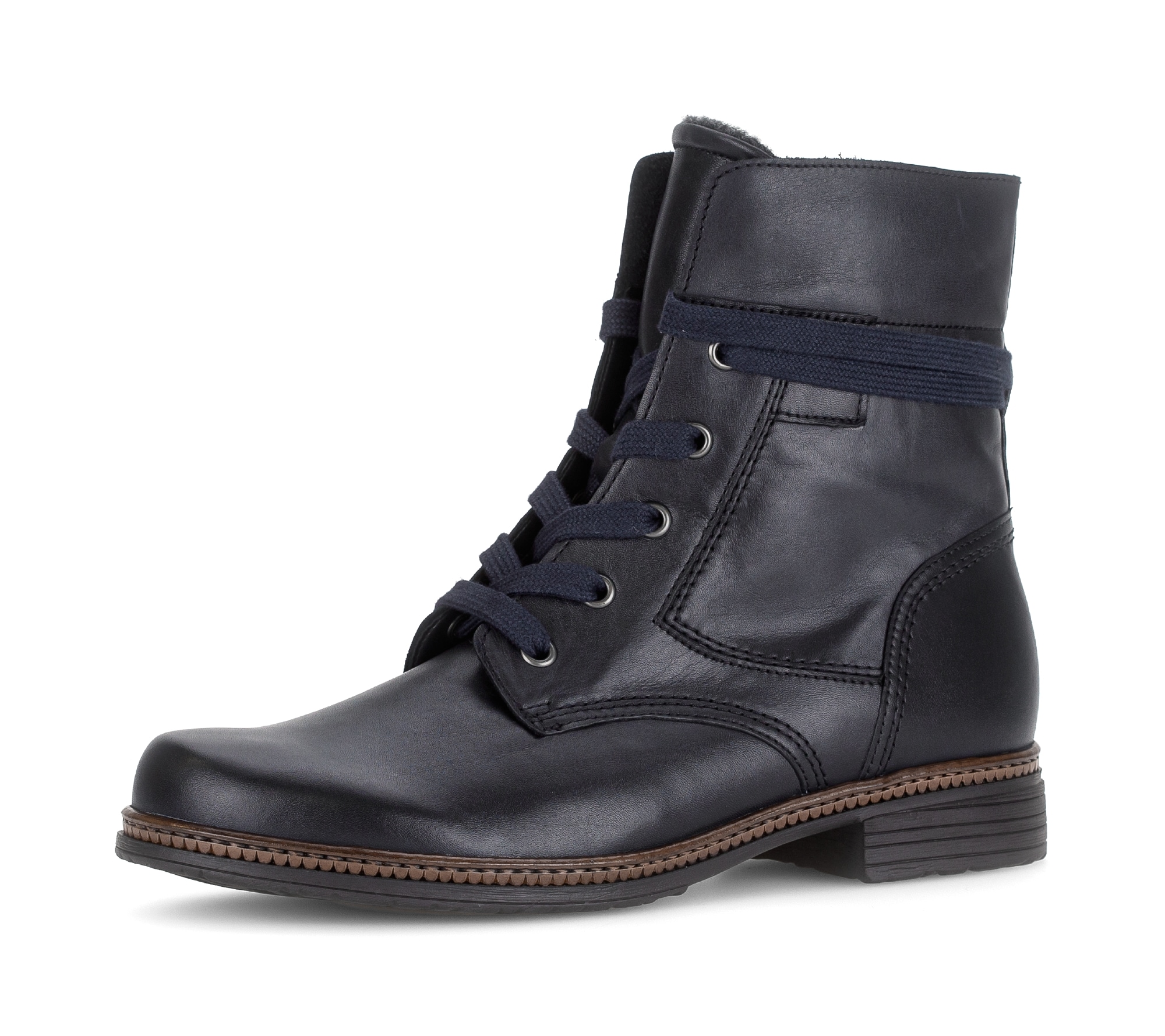 Gabor Schnürstiefelette  , Schnürboots, Businessschuh mit Blockabsatz