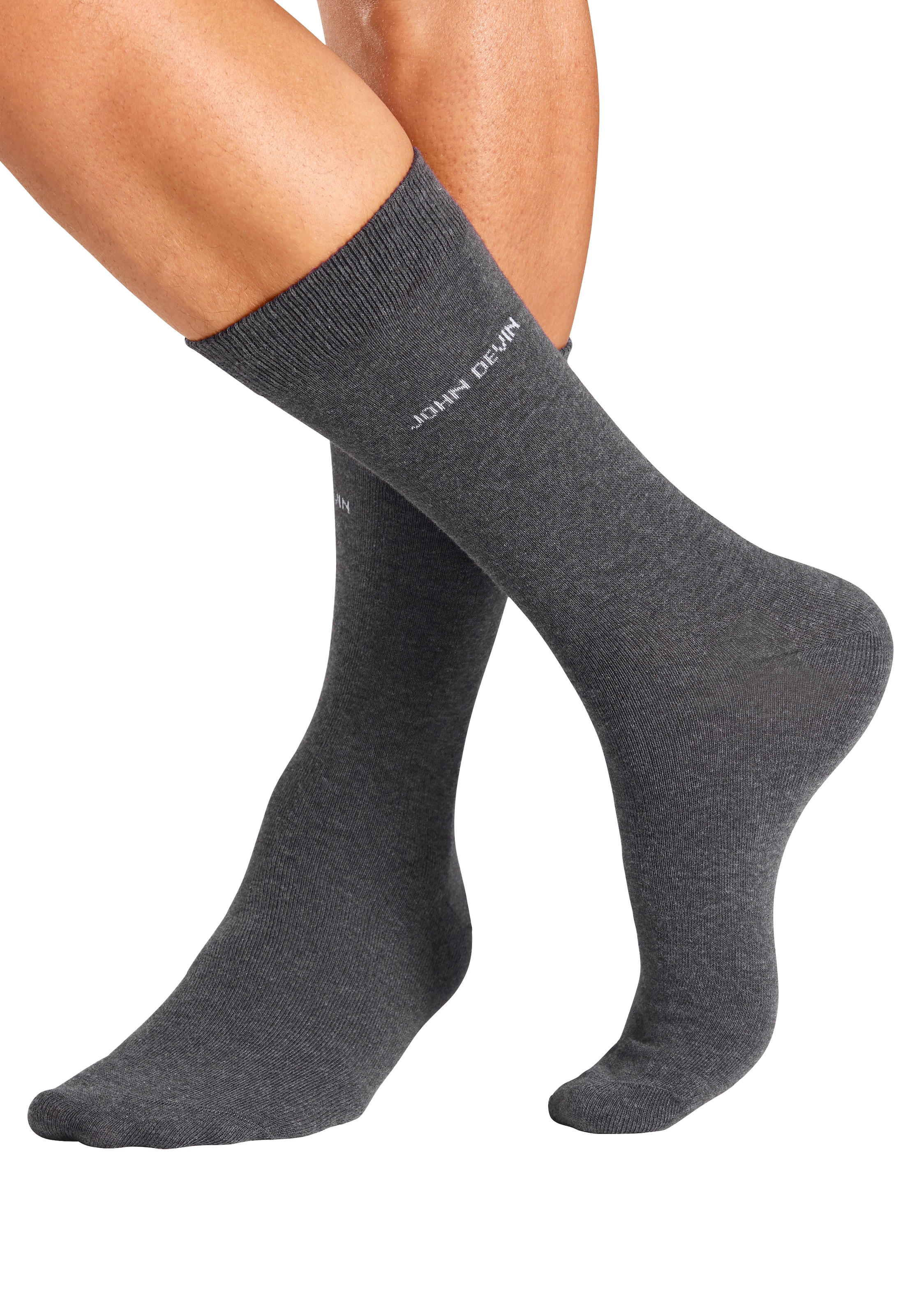 John Devin Basicsocken, (Packung, 7 Paar), für jeden Tag