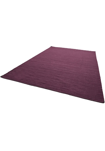 morgenland Wollteppich »Kelim Teppich handgewebt lila«, rechteckig, 6 mm Höhe, Kurzflor kaufen