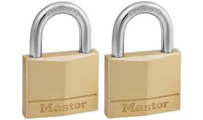 Master Lock Vorhängeschloss, (Set, 2 tlg.), gleichschließend kaufen