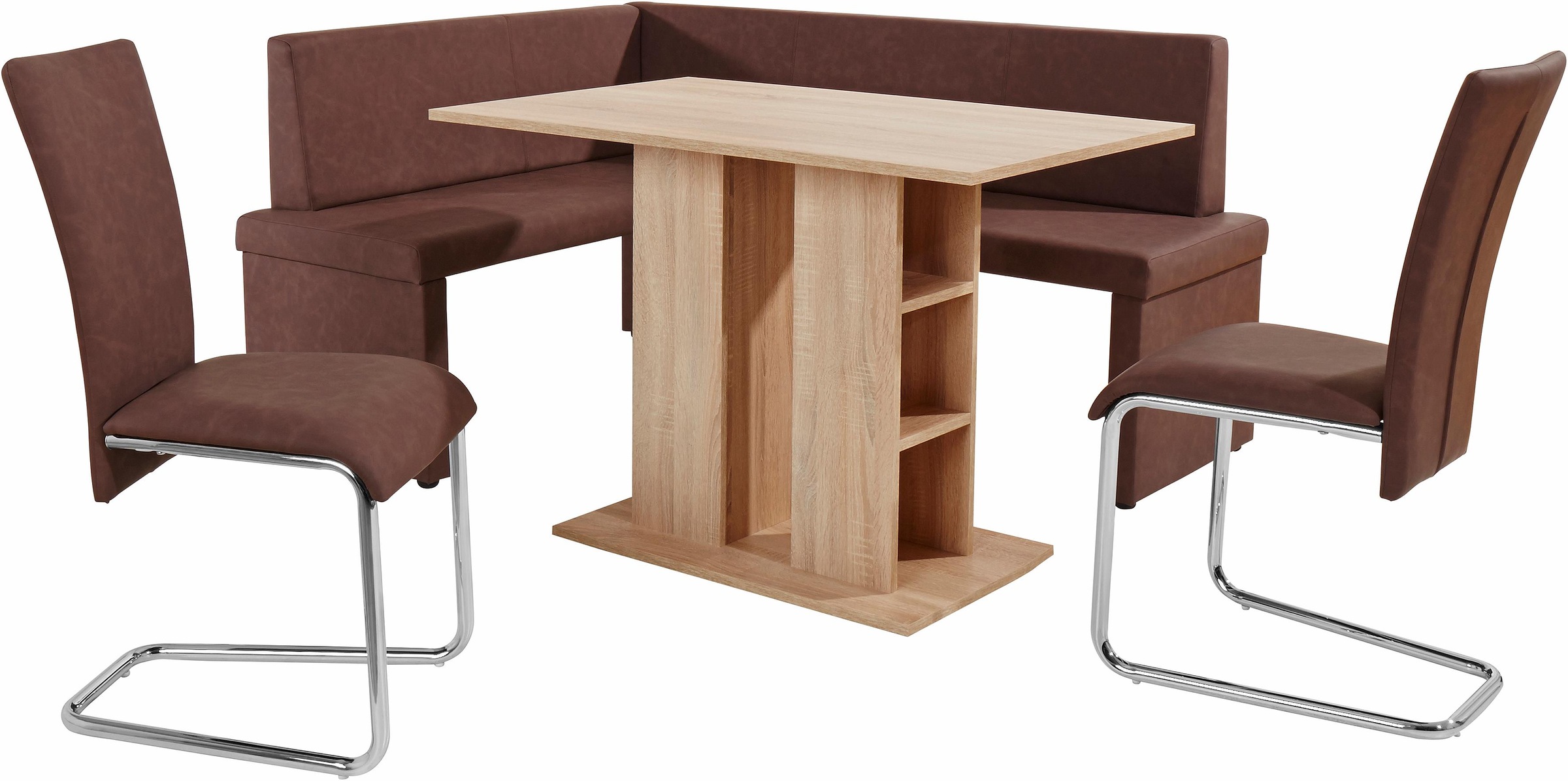 Homexperts Eckbankgruppe, (Set, 4 tlg.)