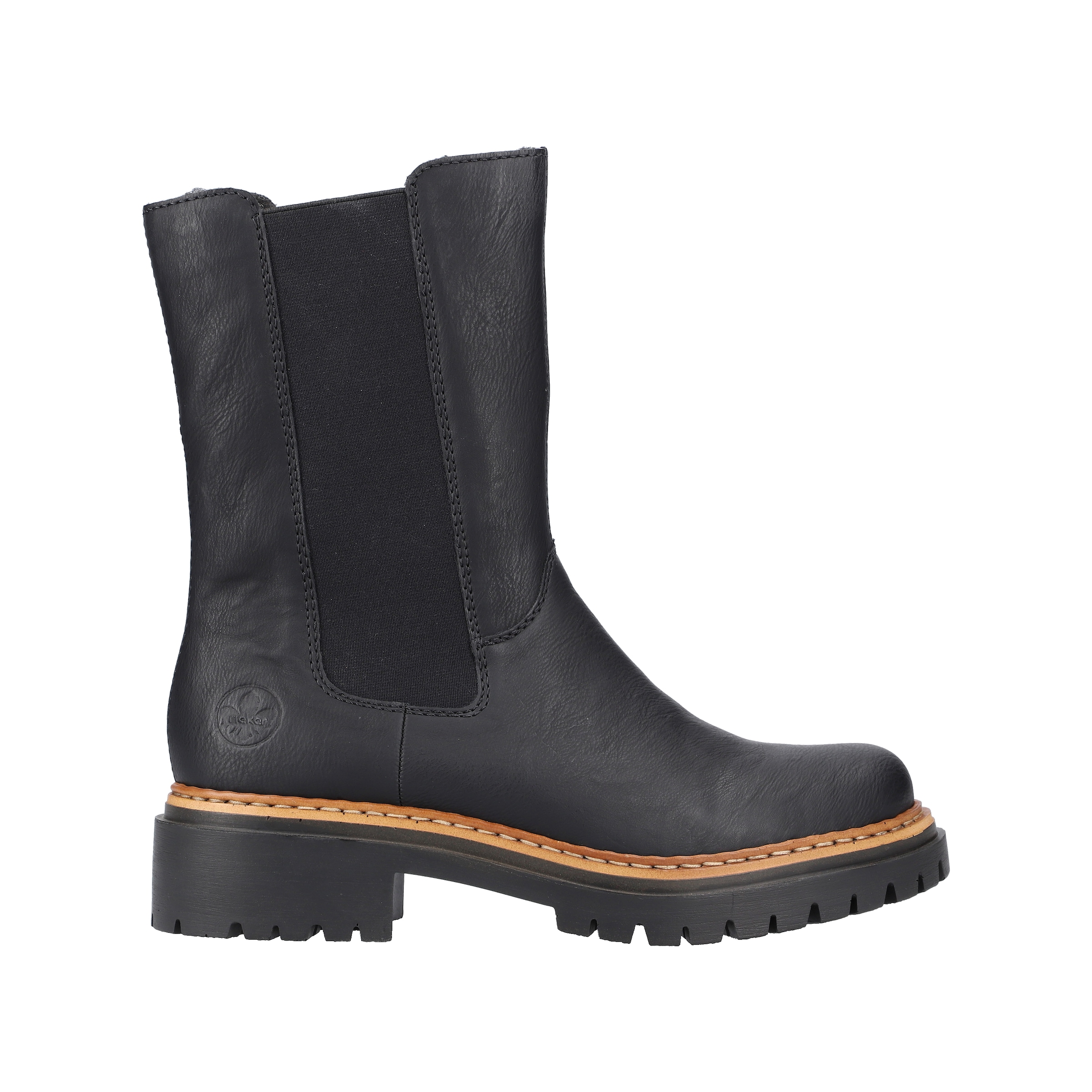 Rieker Chelseaboots  Stiefelette, Boots mit breitem Stretch an der Seite