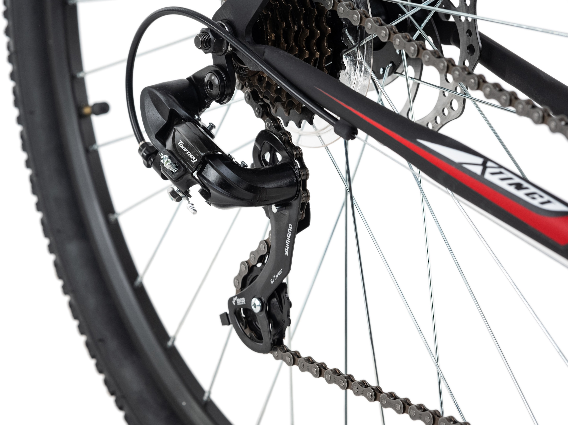 KS Cycling Mountainbike »Xtinct«, 21 Gang, Shimano, Tourney Schaltwerk, Kettenschaltung, für Herren, Kettenschaltung