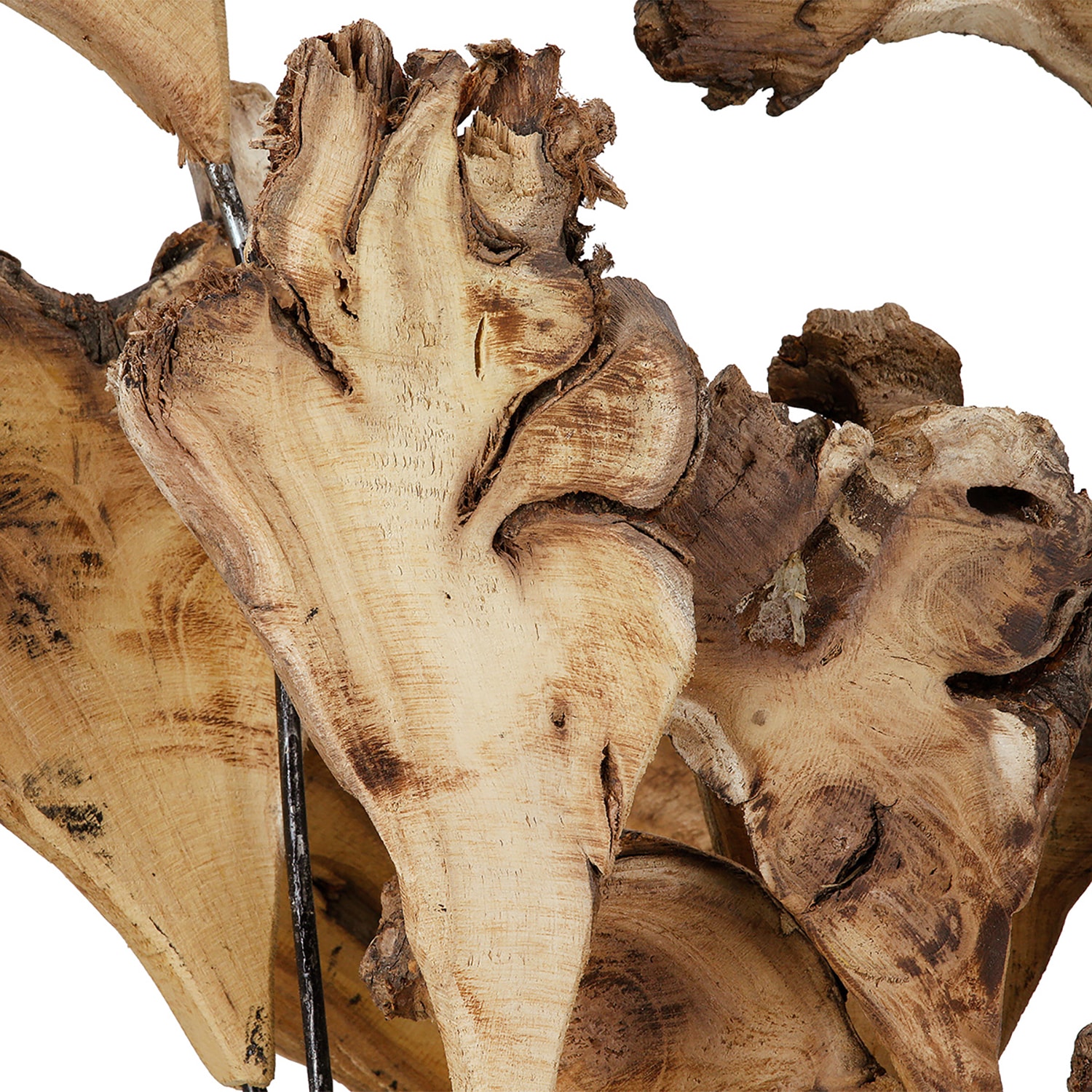 GILDE Dekoobjekt »Skulptur Borneo, naturfarben«