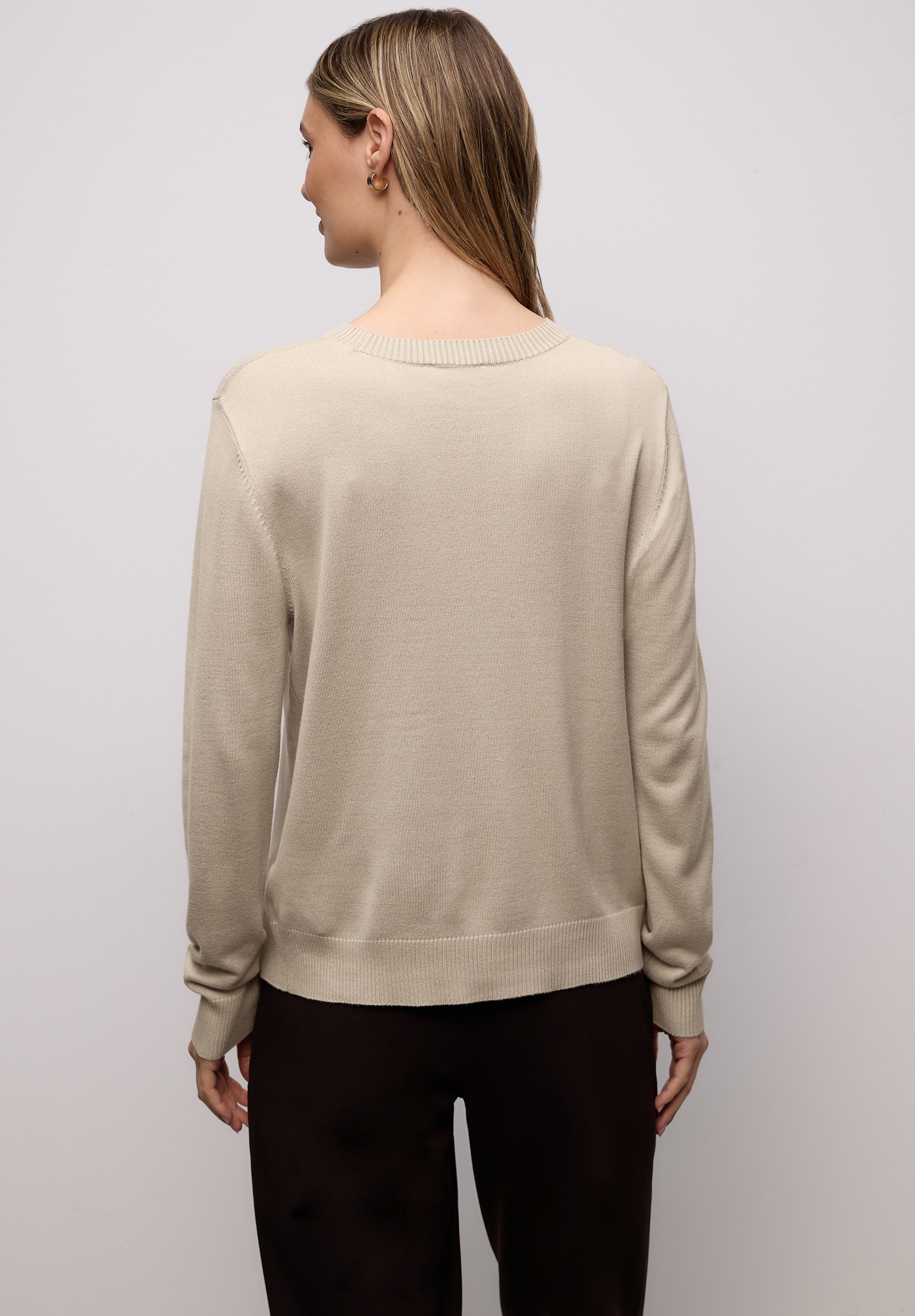 STREET ONE Strickpullover aus Viskosemix