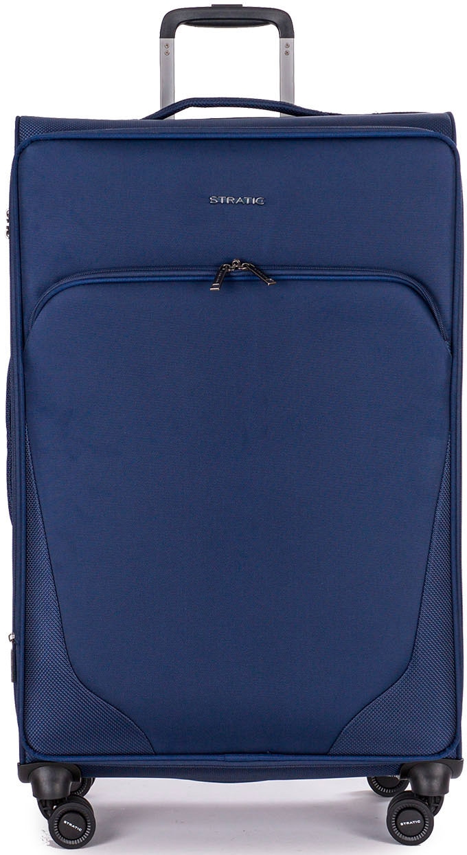 Weichgepäck-Trolley »Mix L, blue«, 4 Rollen, Reisekoffer großer Koffer Aufgabegepäck...