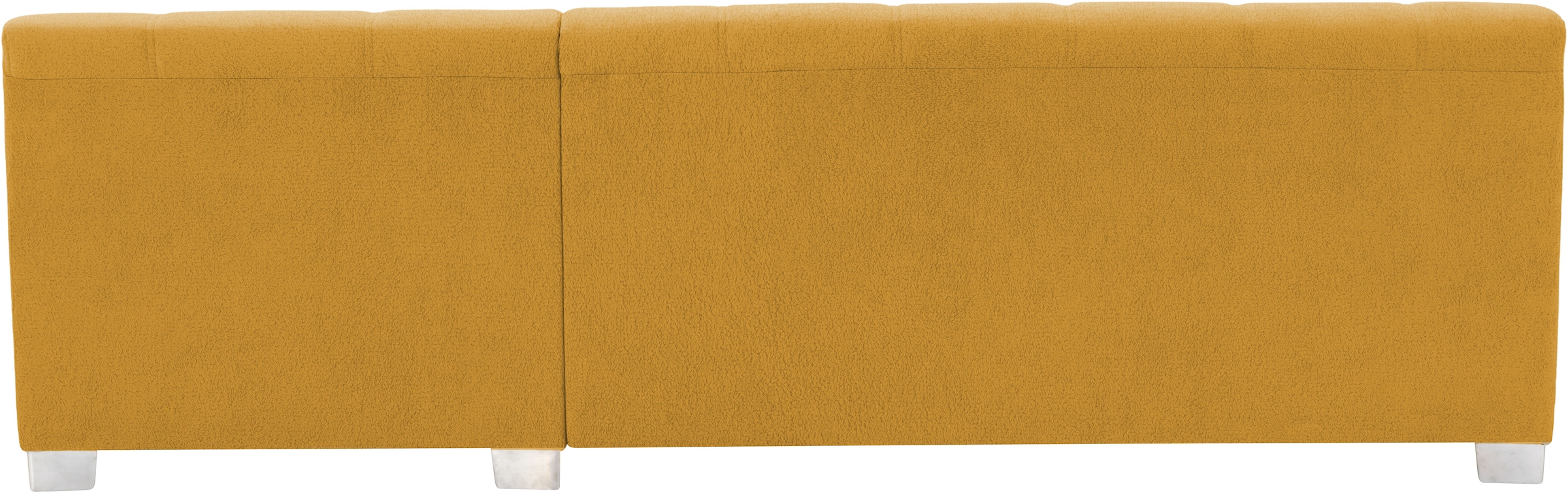 OTTO home Ecksofa »Lolland 241 x 146 cm, modern, mit Steppungen, gemütlich« L-Form, aus pflegeleichtem, weichem Luxus-Microfaser