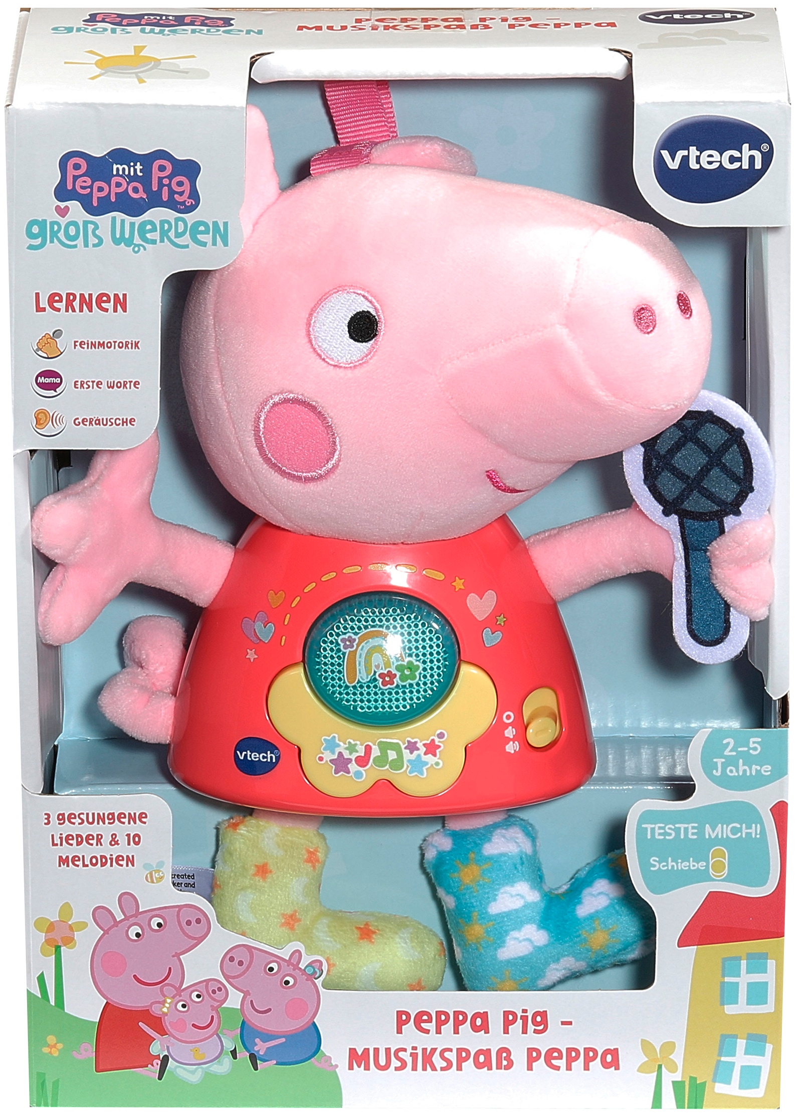 Vtech® Lernspielzeug »Peppa Pig, Musikspaß Peppa« mit Licht und Sound