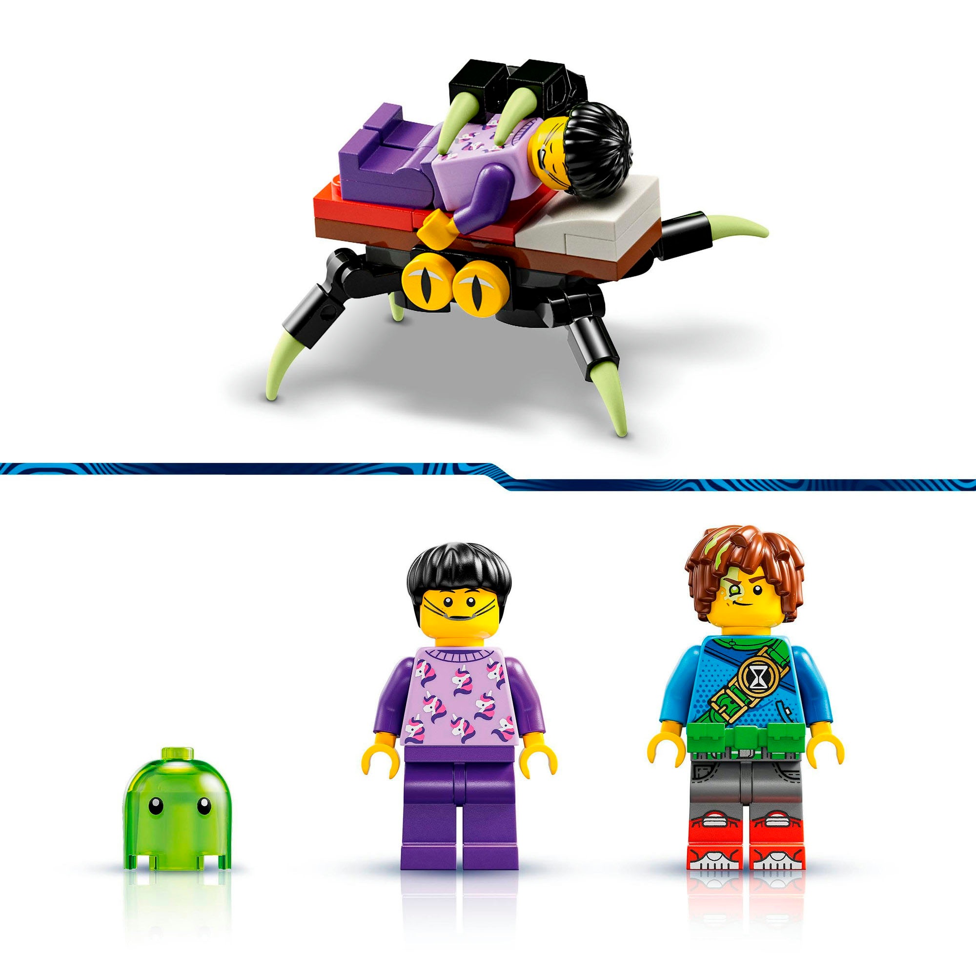 LEGO® Konstruktionsspielsteine »Mateo und Roboter Z-Blob (71454), LEGO® DREAMZzz™«, (237 St.), Made in Europe