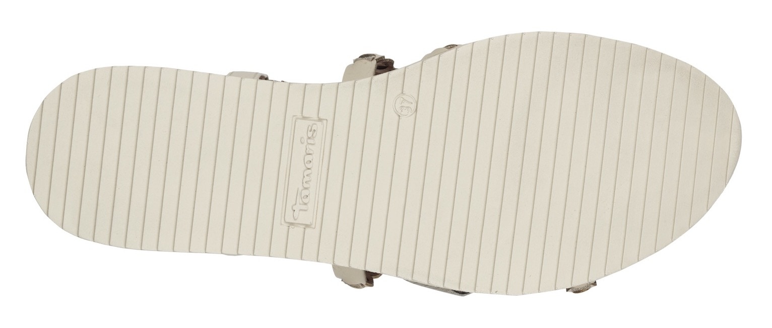 Tamaris Keilsandalette  , Riemchensandale, Sommerschuh mit verstellbarer Schnalle