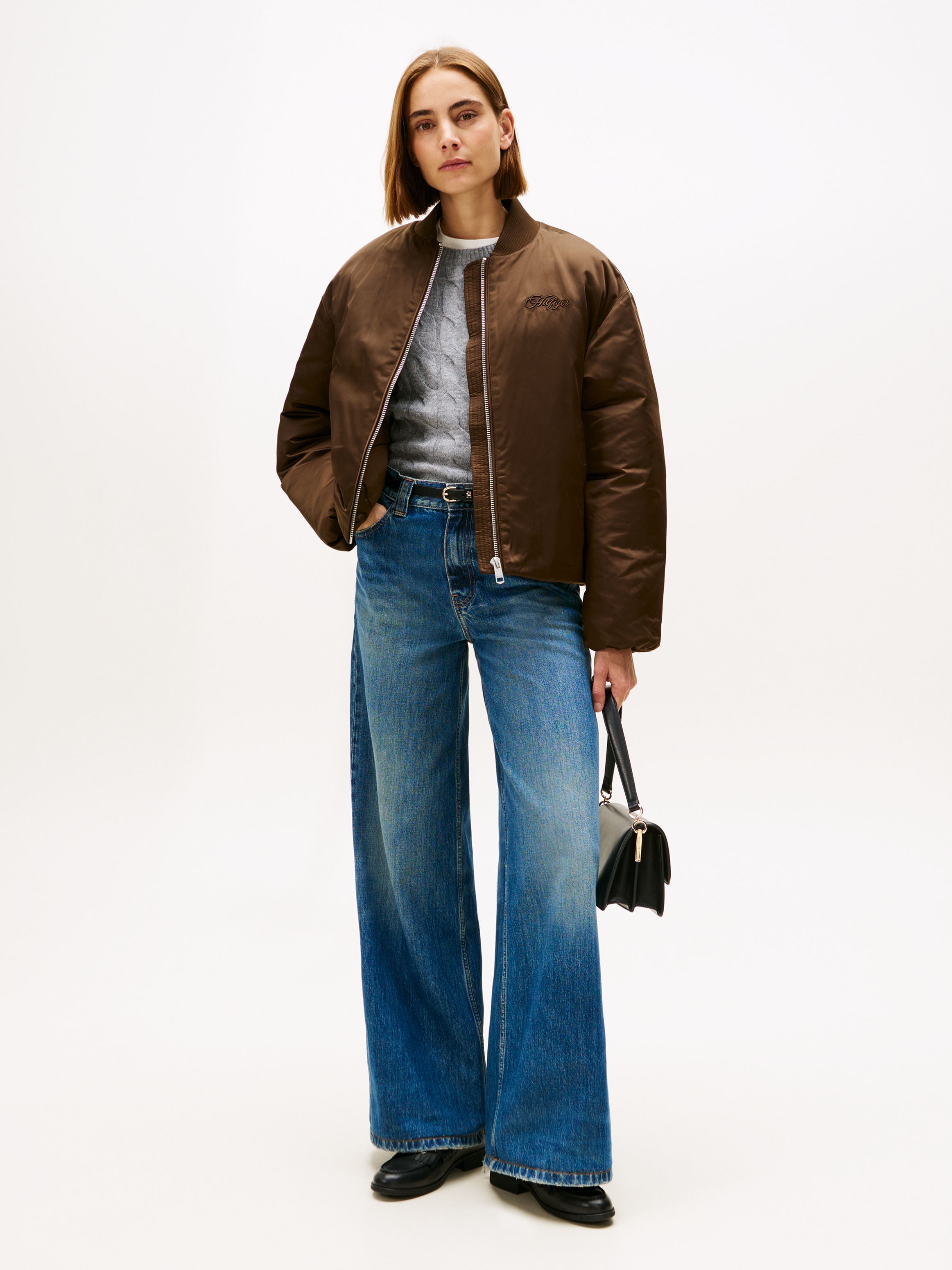 Tommy Hilfiger Bomberjacke »SATEEN PADDED RLX BOMBER«