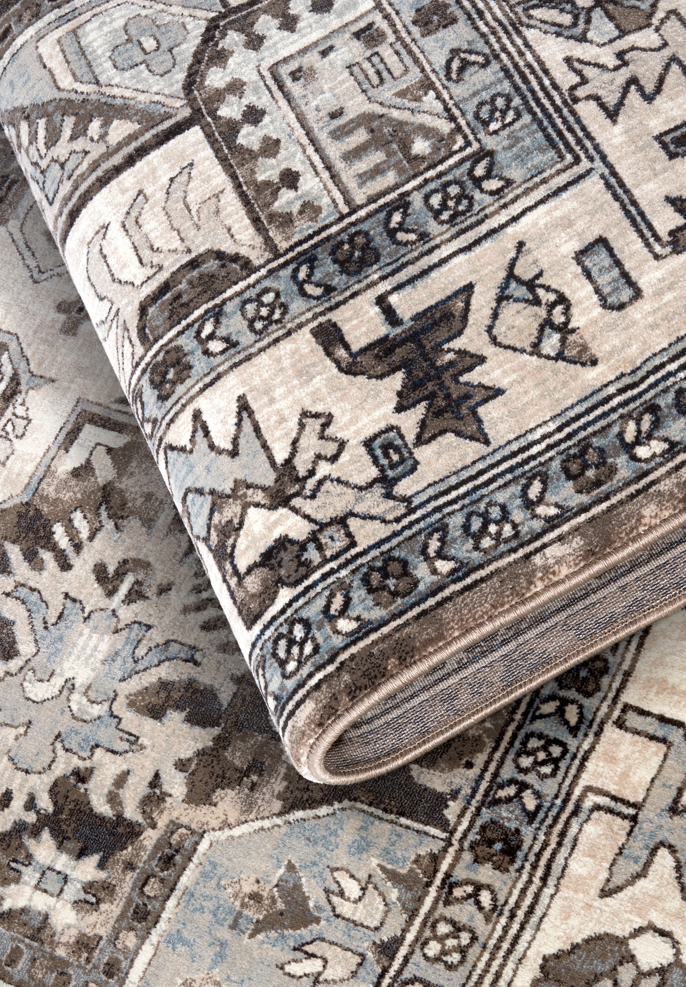 Villeroy & Boch Teppich »Henry«, rechteckig, 11 mm Höhe, Orientalisch, Wohnzimmer, Schlafzimmer, Klassisch, Kurzflor, Läufer