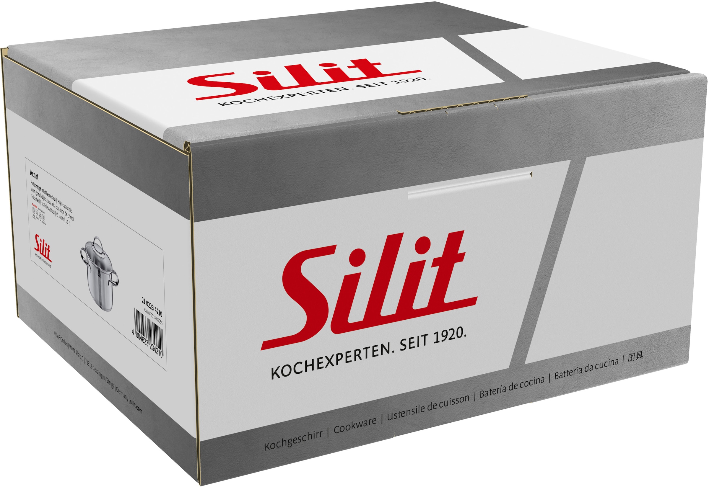 Silit Kochtopf »Achat« 2 Stk. tlg. Edelstahl 18/10