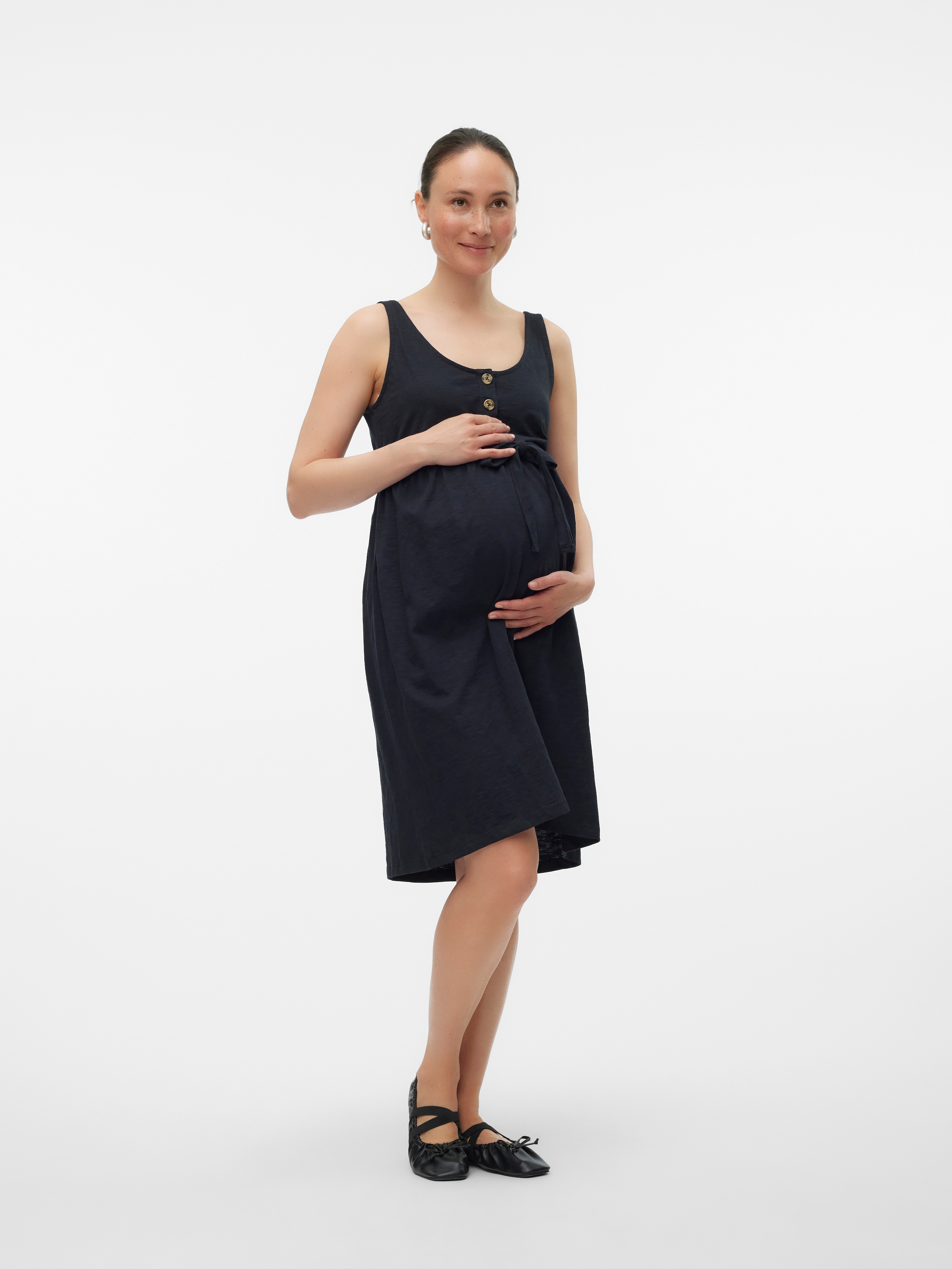 Mamalicious Umstandskleid »MLEVI LIA SL JRS ABK DRESS 2F NOOS«