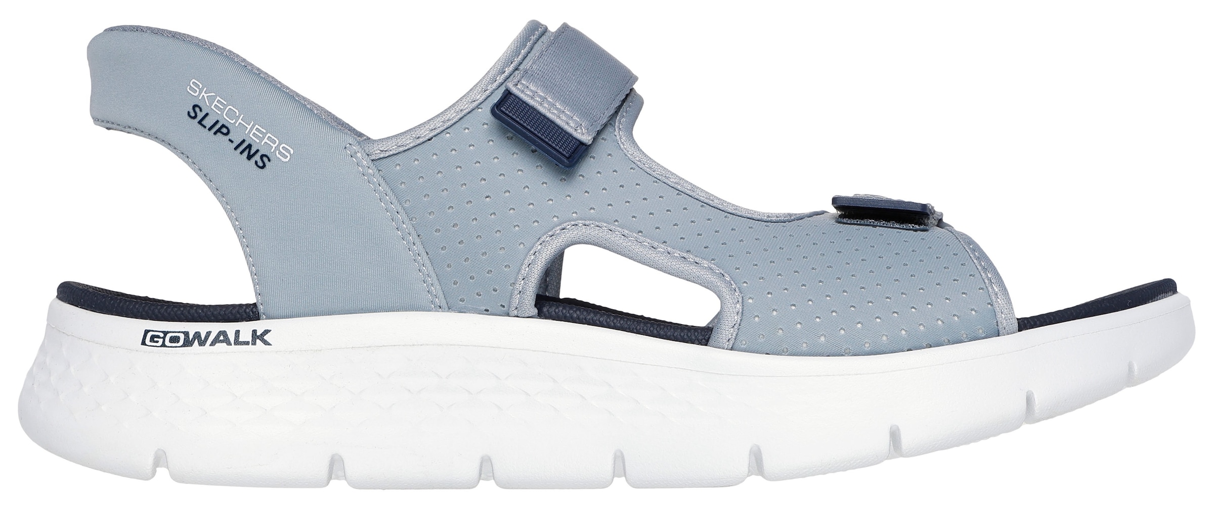 Skechers Sandale »GO WALK FLEX SANDAL-EASY ENTRY«  Sommerschuh, Sandalette, Slip-In mit atmungsaktiver Goga Mat Sohle