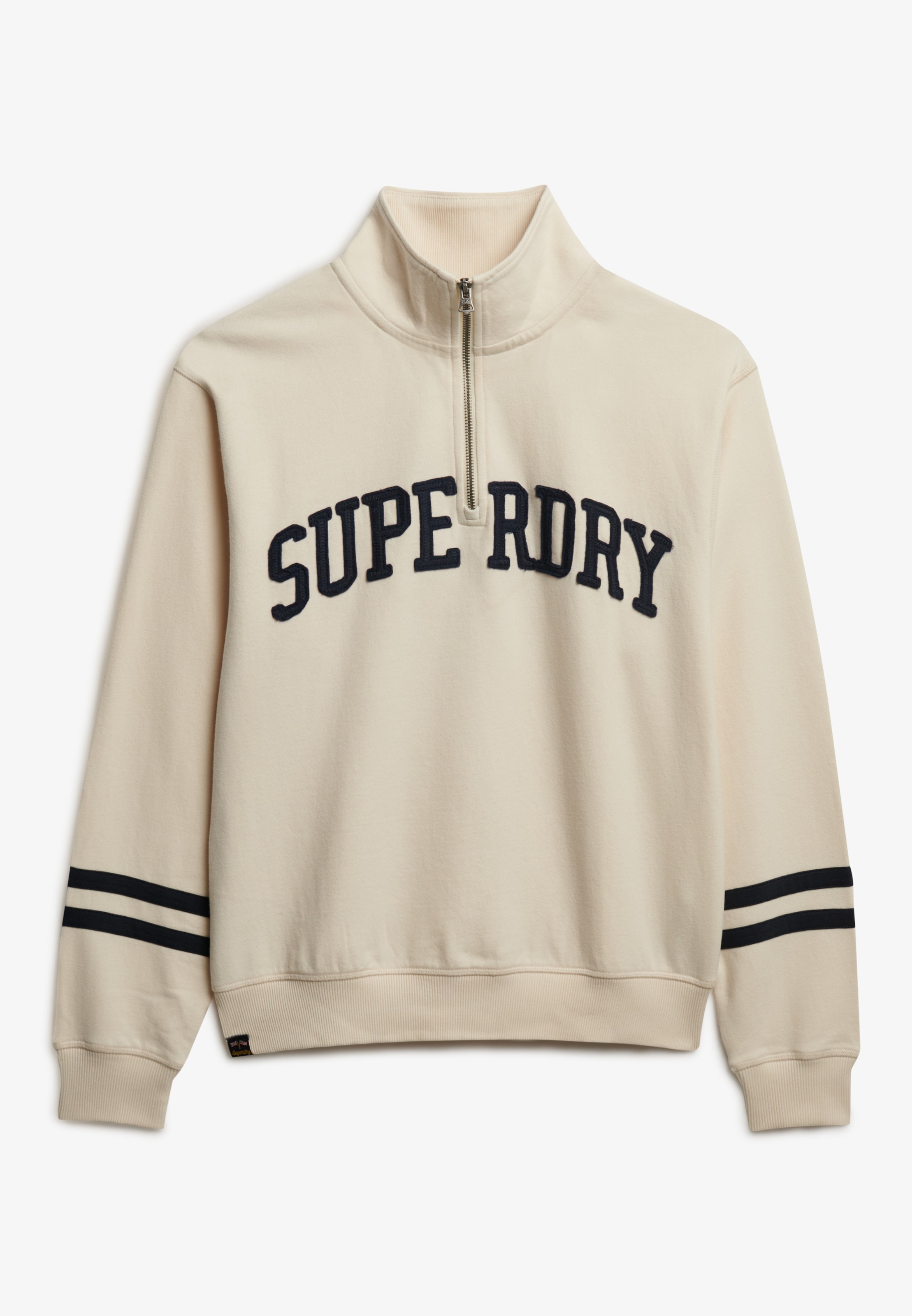 Superdry Sweatshirt »ATHLETIC ESS APPLIQUE HALF ZIP«