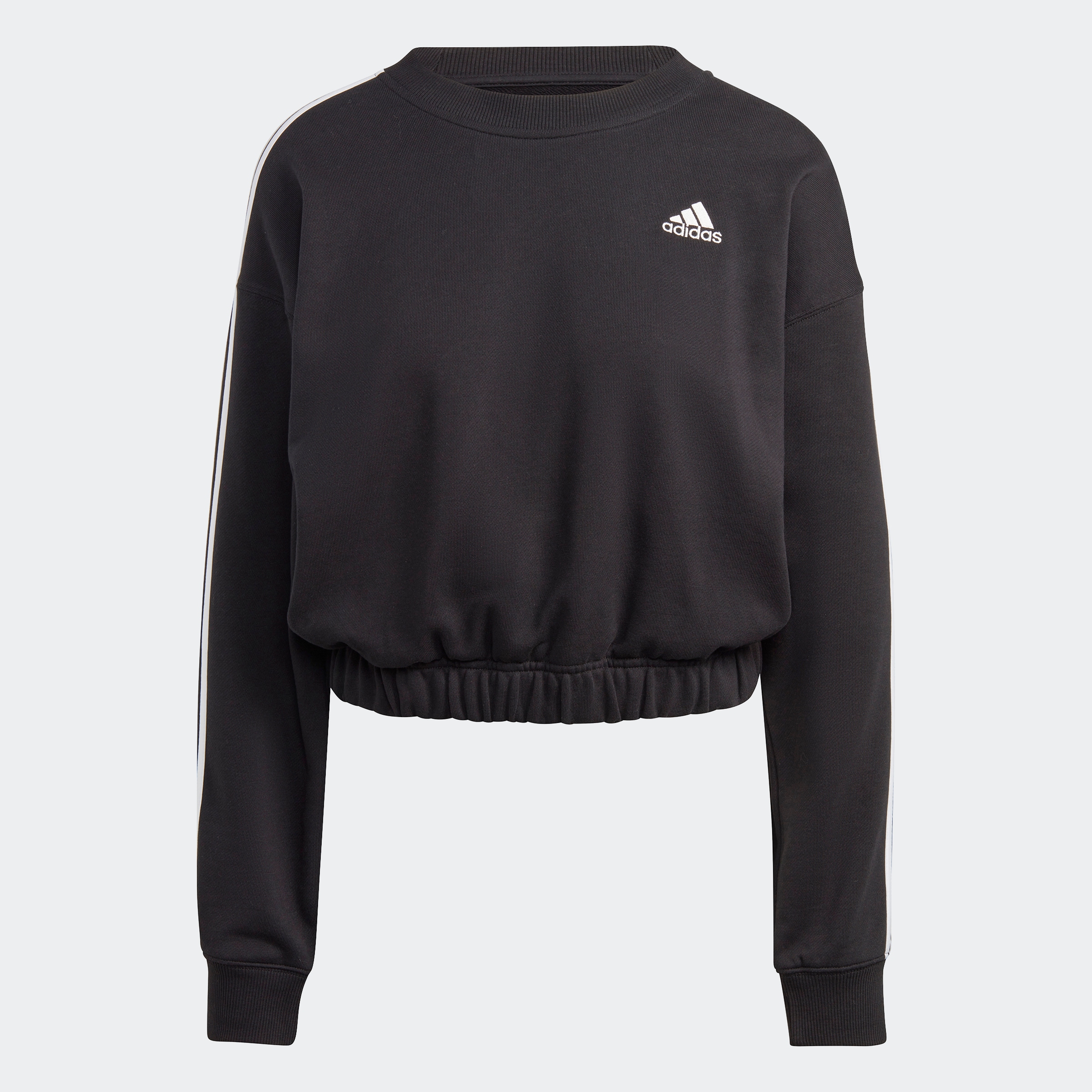 adidas Sportswear Sweatshirt »ESSENTIALS 3-STREIFEN CROP« bei
