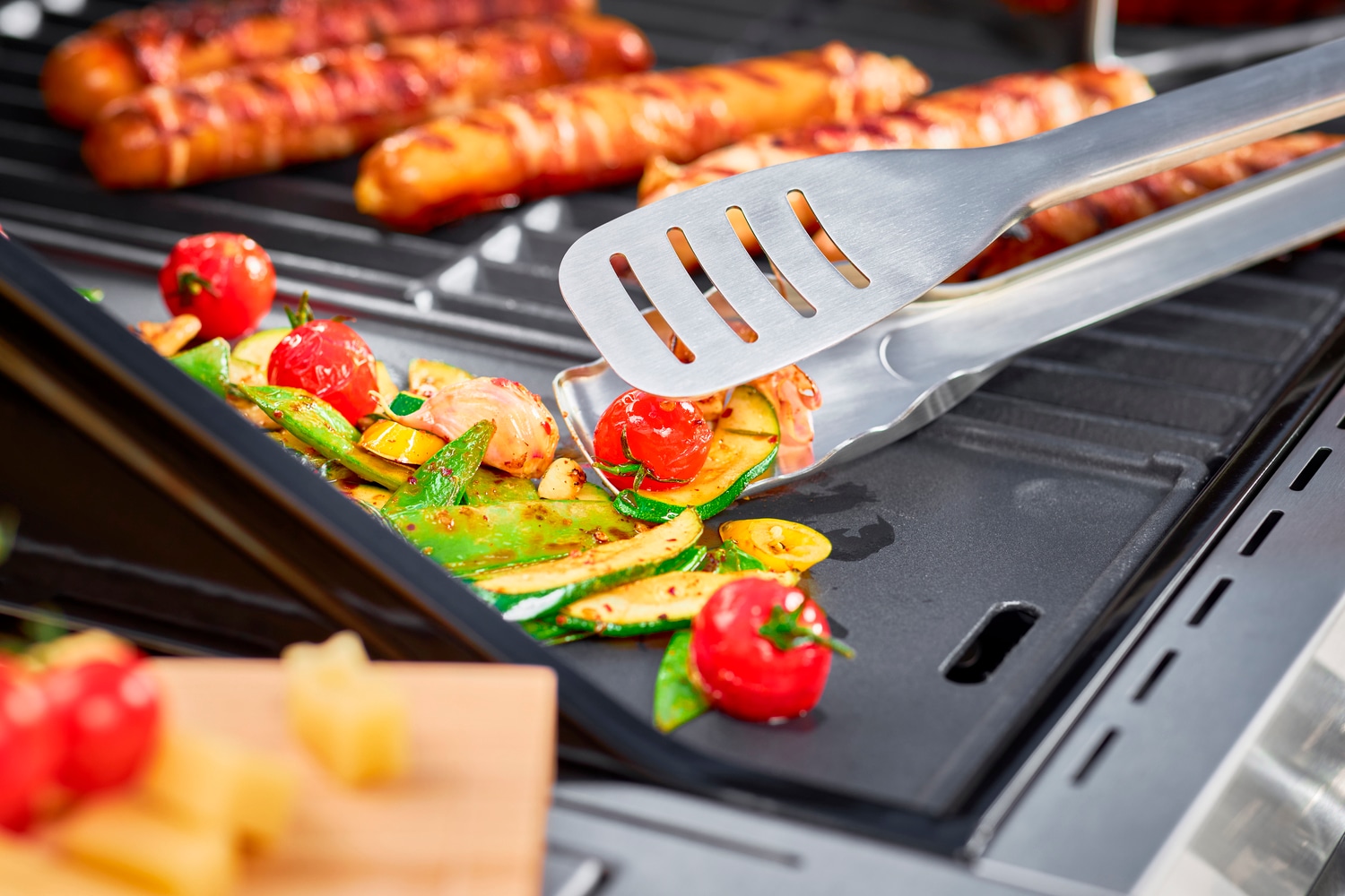 RÖSLE Grillplatte »VIDERO, 25440«, aus Gusseisen, Grillbranding, für alle VIDERO Modelle