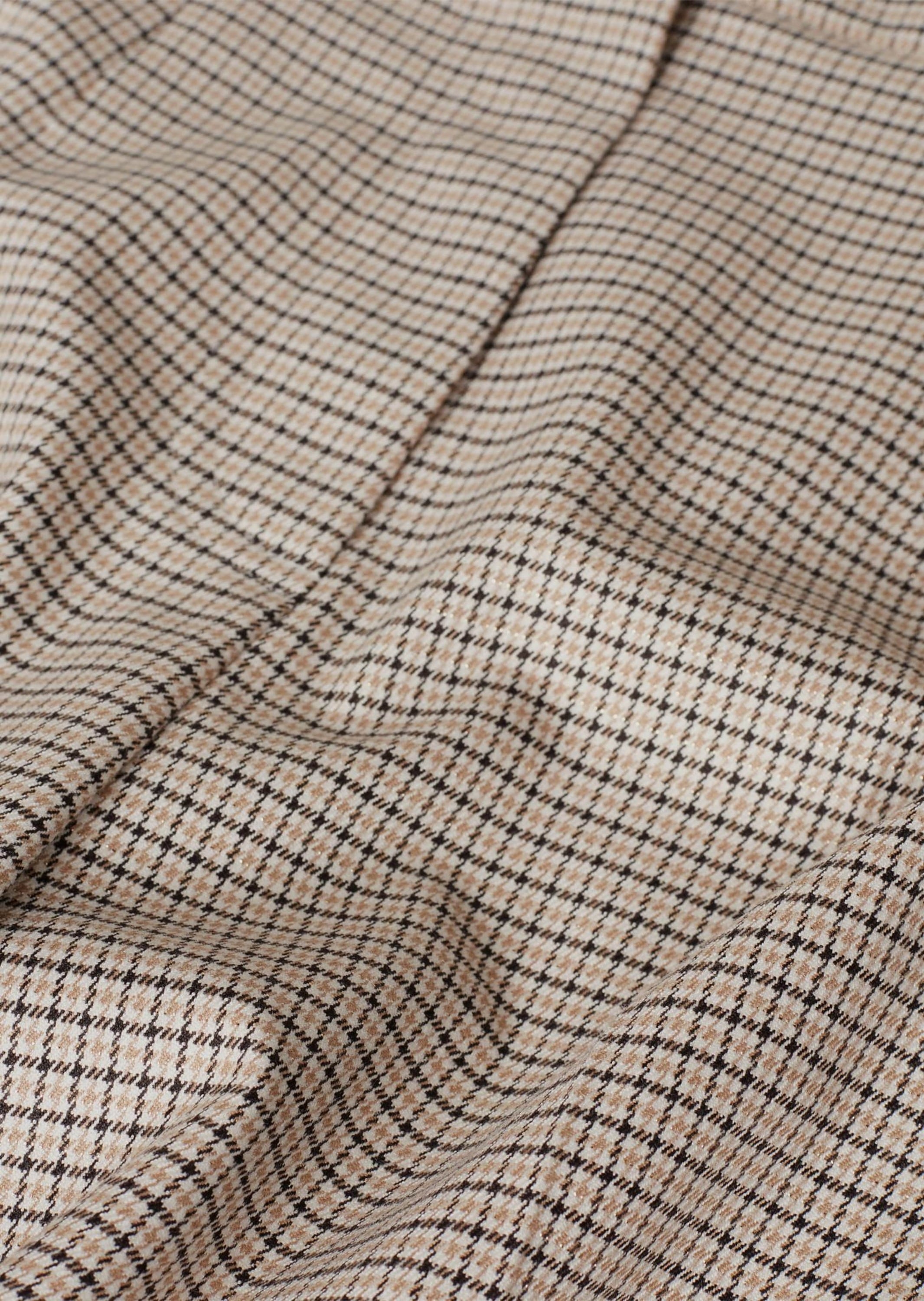 GOLDNER 2-in-1-Hose »Kurzgröße Karohose Carla«