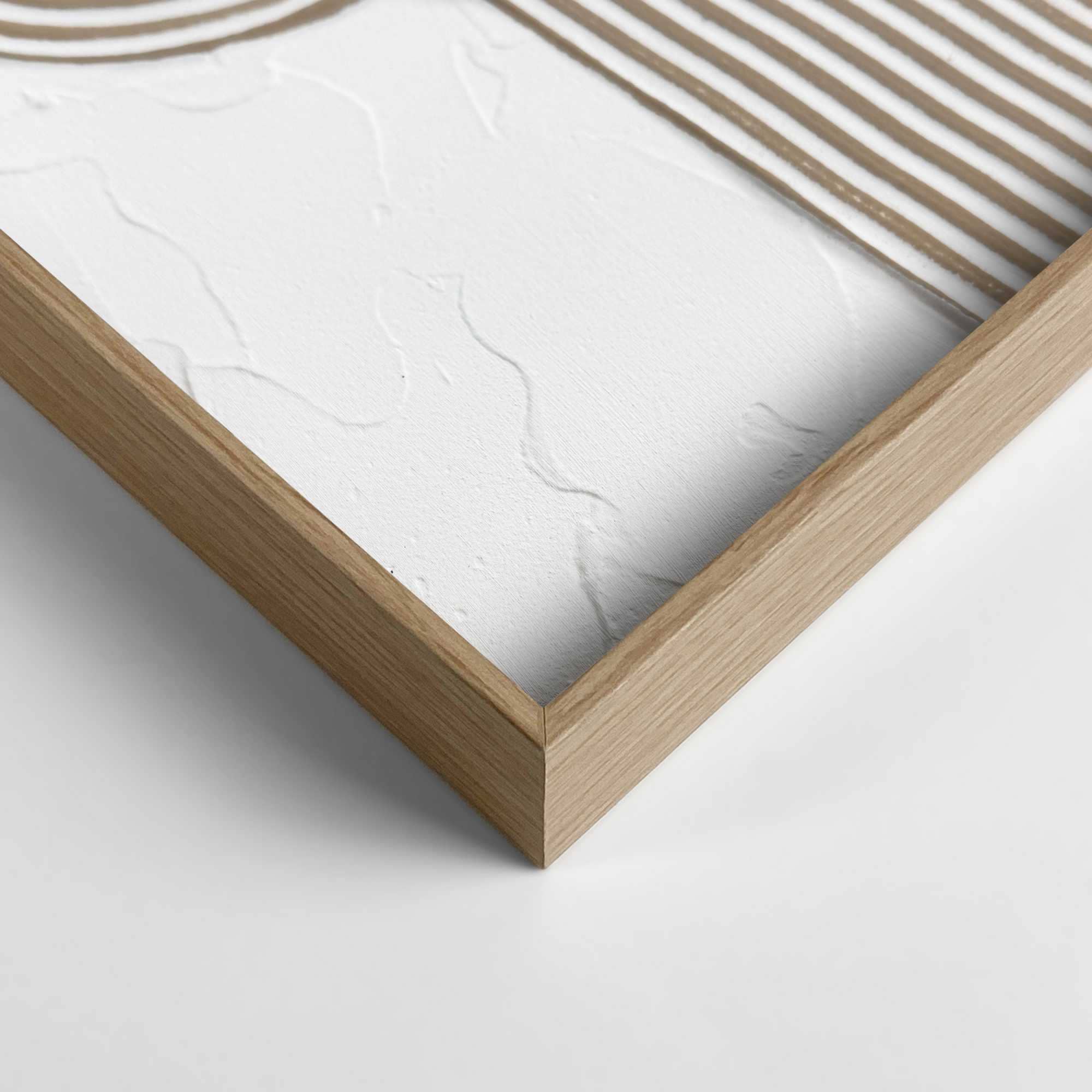 Reinders! Wandbild »Schleife« Wohnzimmer - Beige - MDF - Abstrakt - 30x40 cm