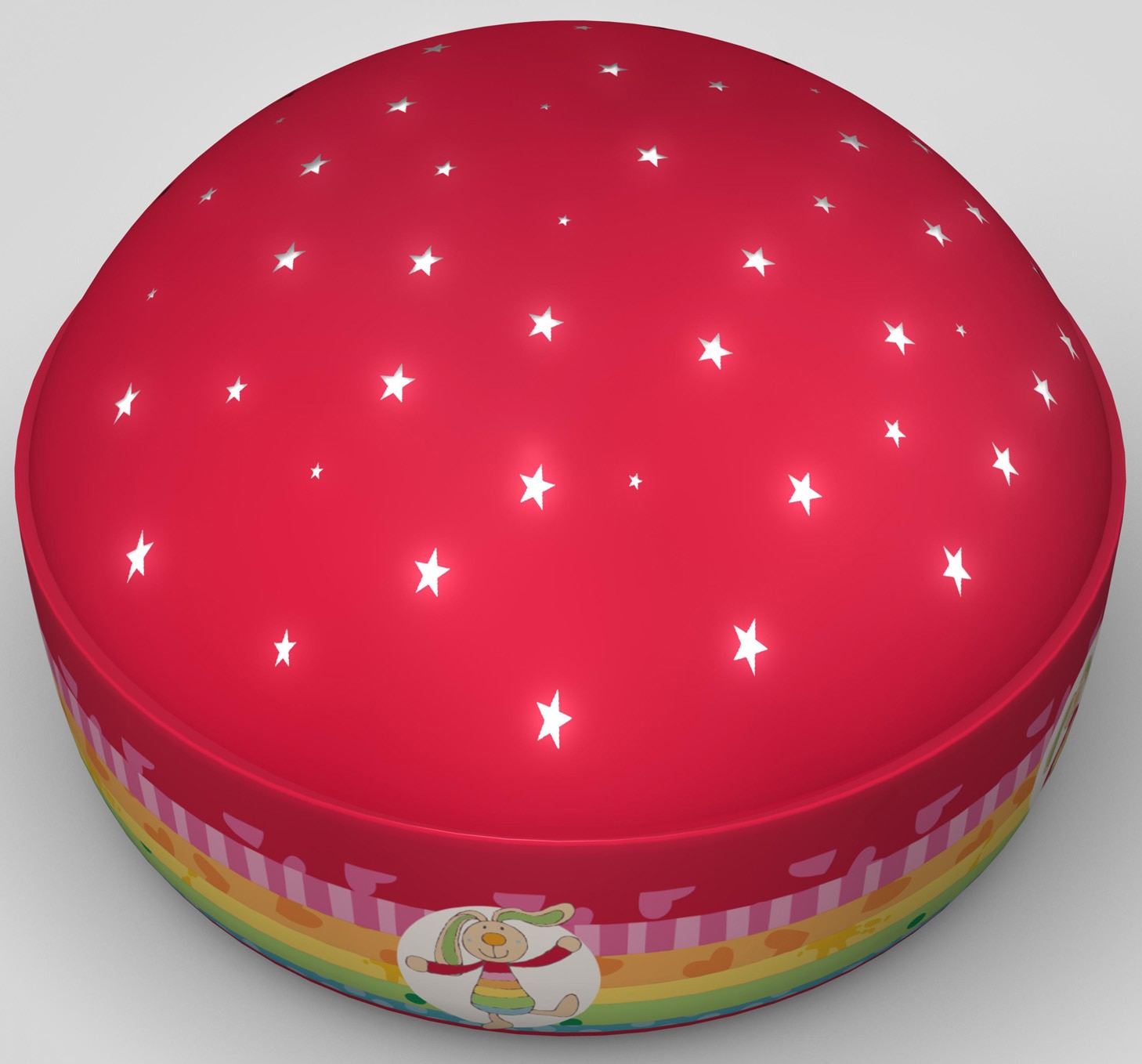 niermann LED Nachtlicht »Rainbow Rabbit Projektor«, 1 flammig, Nachtlicht Rainbow Rabbit Projektor