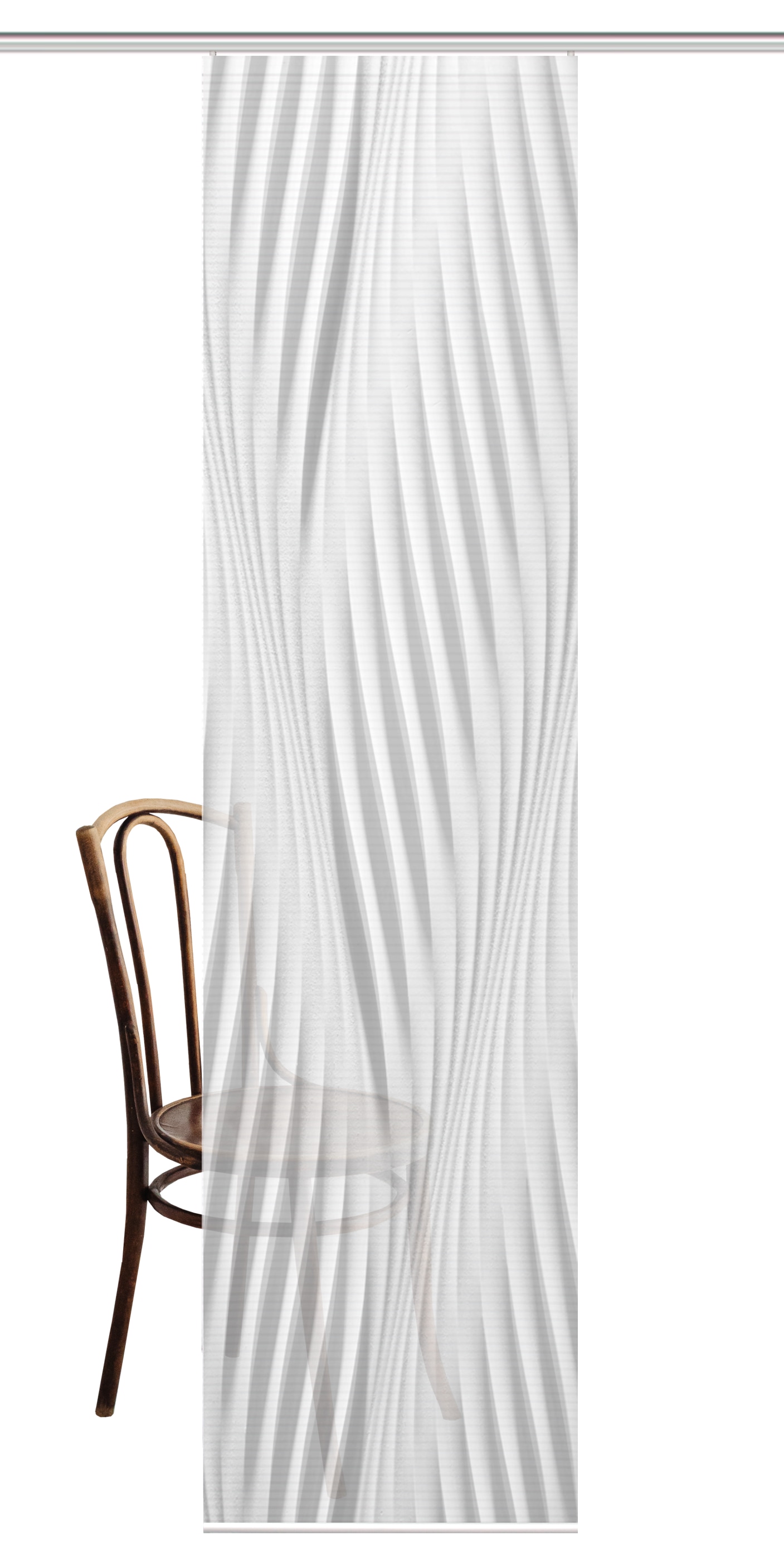 HOME in green Schiebegardine »RIWELO« Paneelwagen 1 Stk. tlg. DIGITALBEDRUCKT, BAMBUSOPTIK RECYCELT