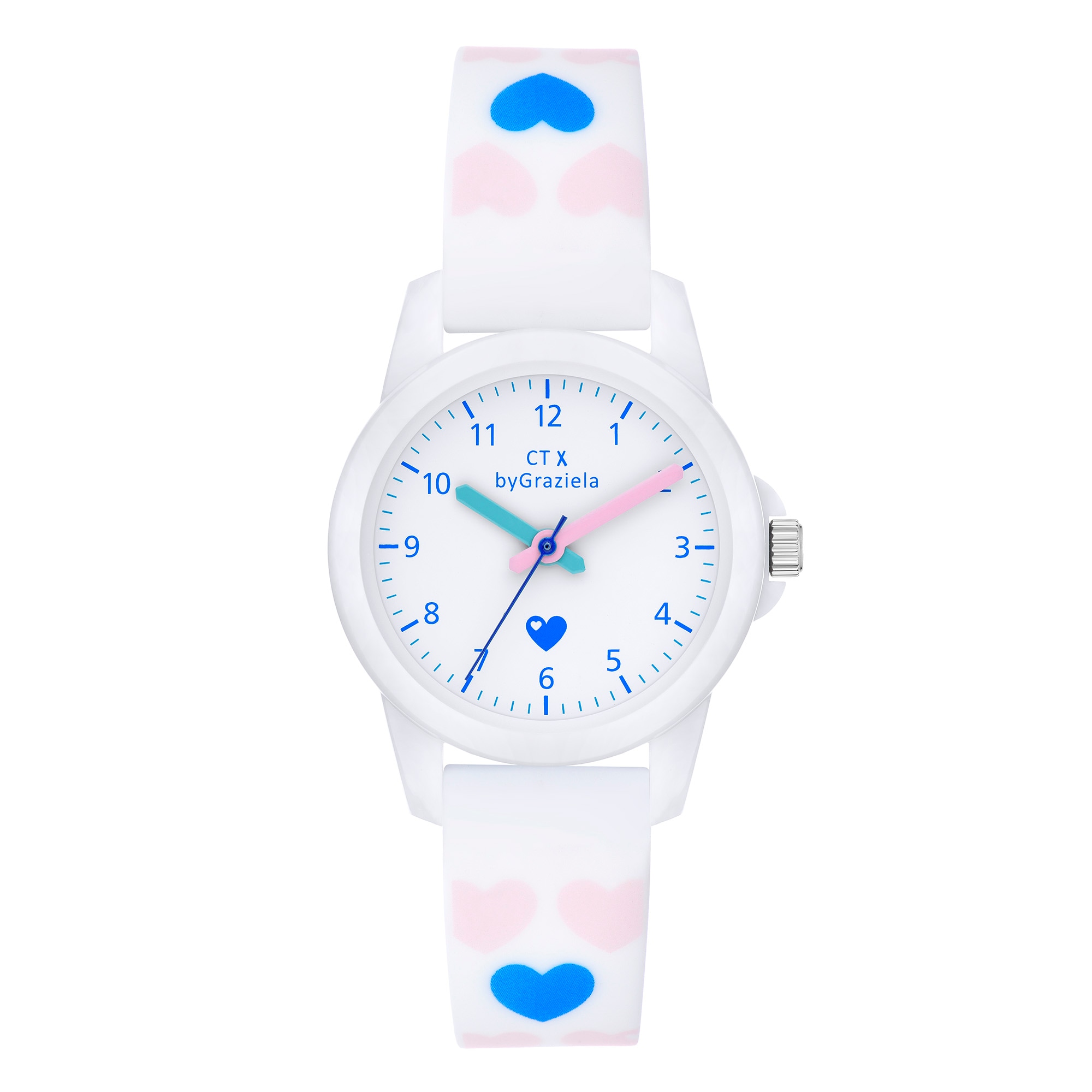 COOL TIME Quarzuhr »CT x by Graziela« Armbanduhr, Silikonarmband, Kinderuhr, Mädchen, analog