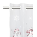 my home Scheibengardine »Snowman«, (1 St.), Transparent, Voile, Polyester