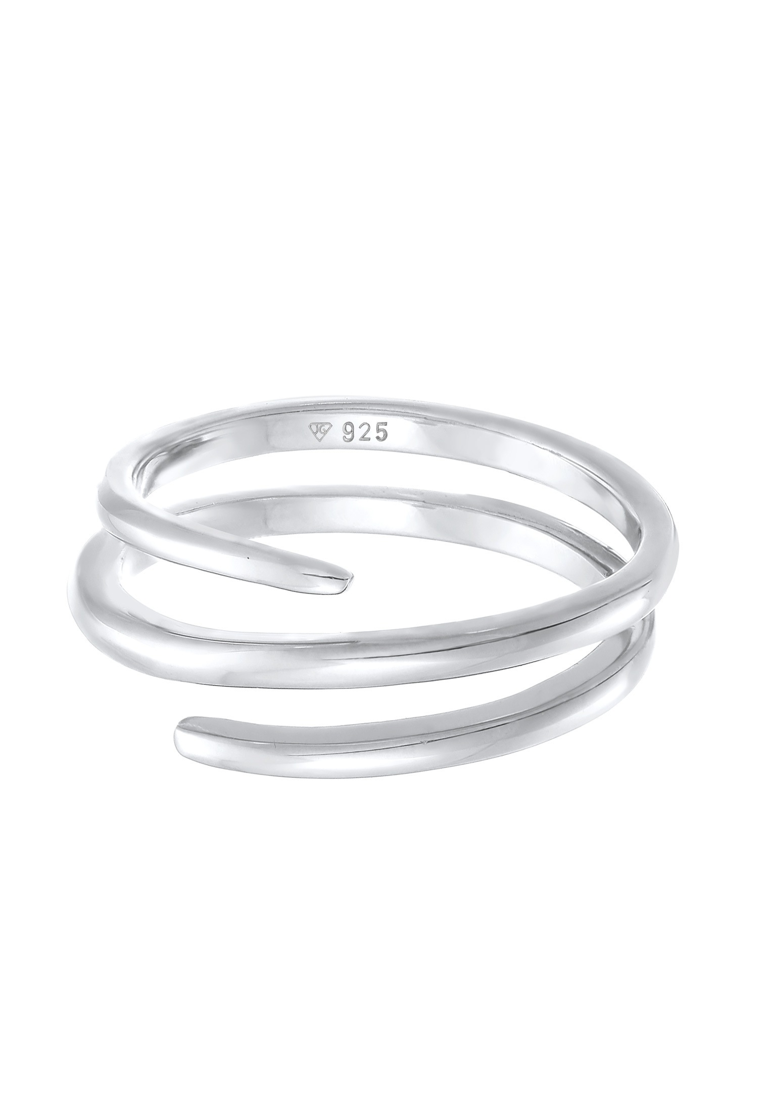 Elli Silberring »Ring Wickelring Statement Filigran 925 Silber«