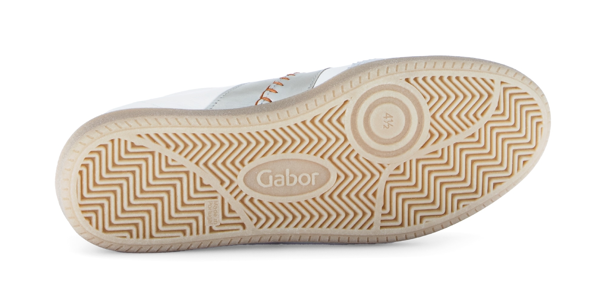 Gabor Sneaker  , Freizeitschuh, Halbschuh, Schnürschuh mit bunten Kontrastbesätzen