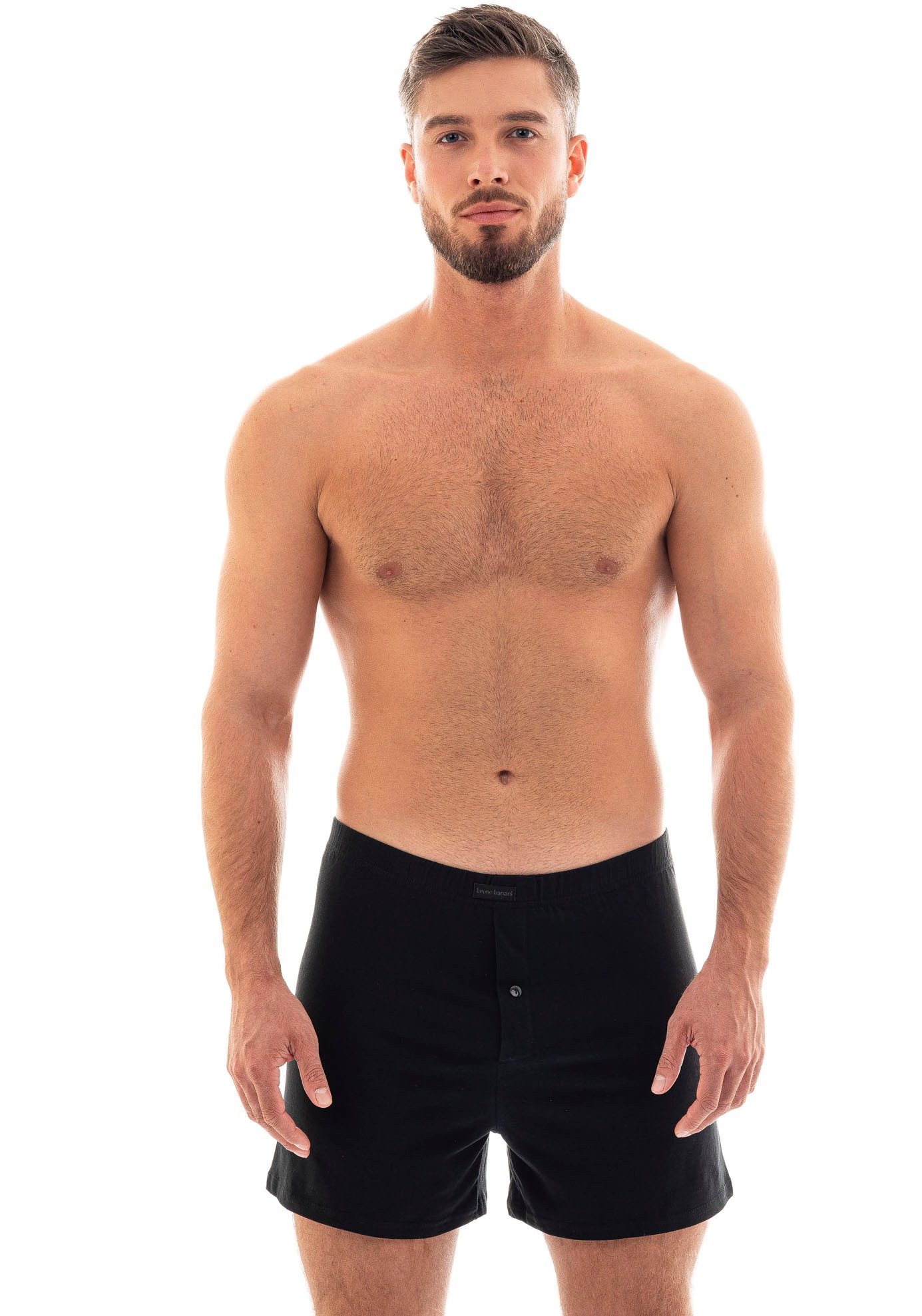 Bruno Banani Weiter Boxer »Loose Fit«, (2er Pack), mit Knopfleiste