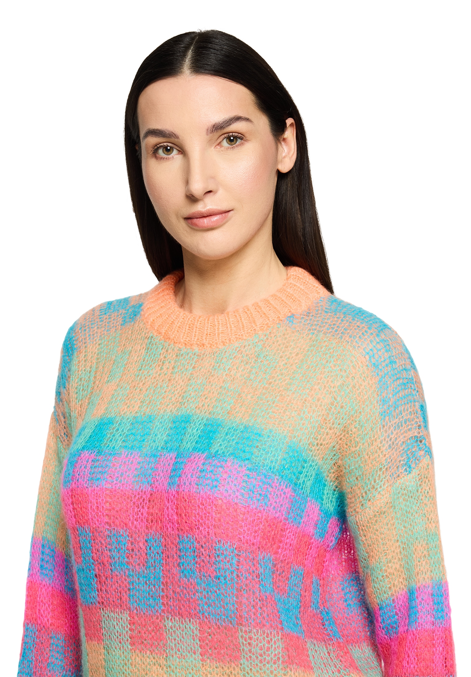 Cartoon Strickpullover »Strickpullover mit Rundhalsausschnitt«