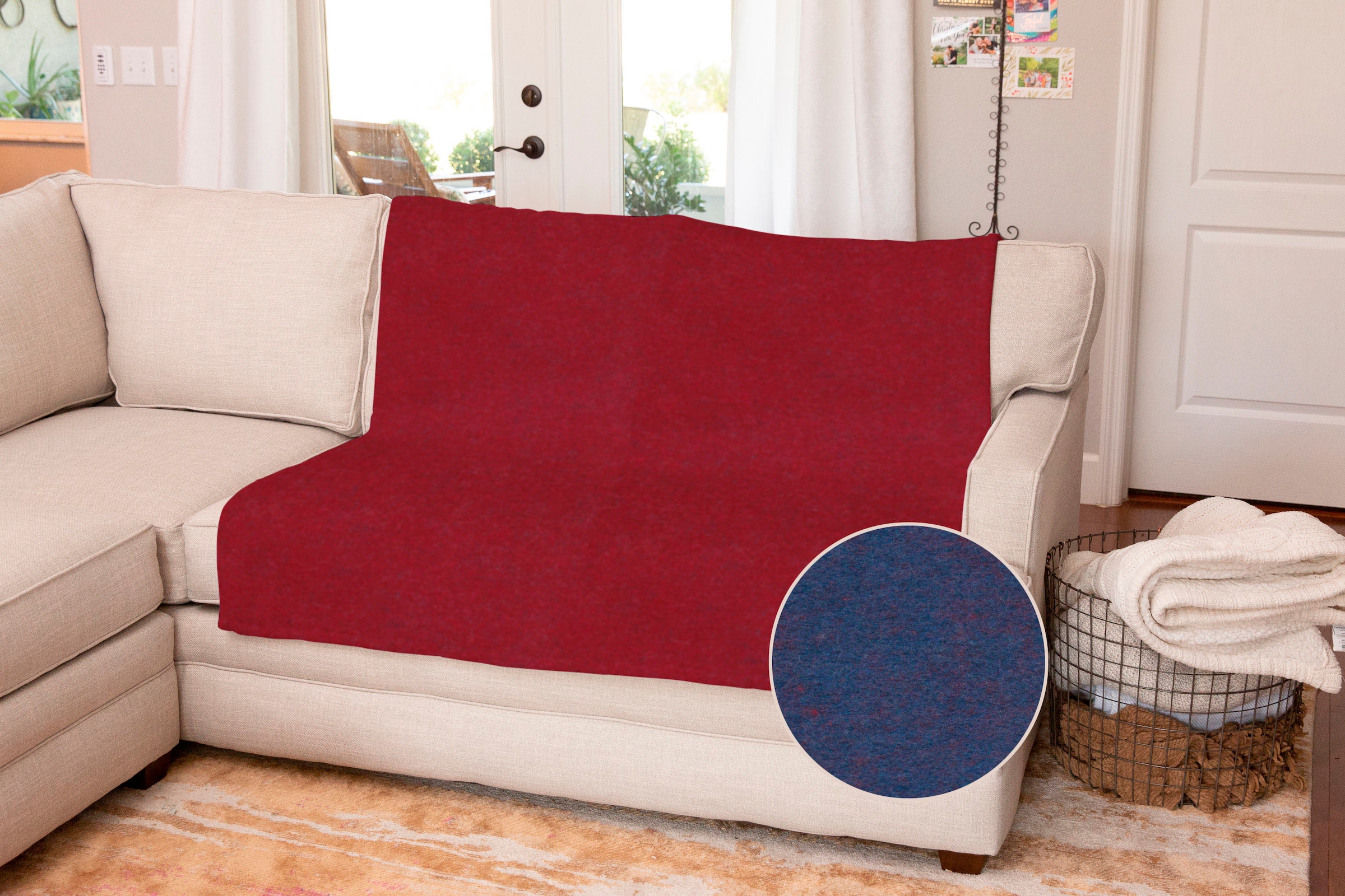 SETEX Wohndecke »Melange« verleihe deinem Zuhause mit der Wende-Decke die ganz persönliche Note.