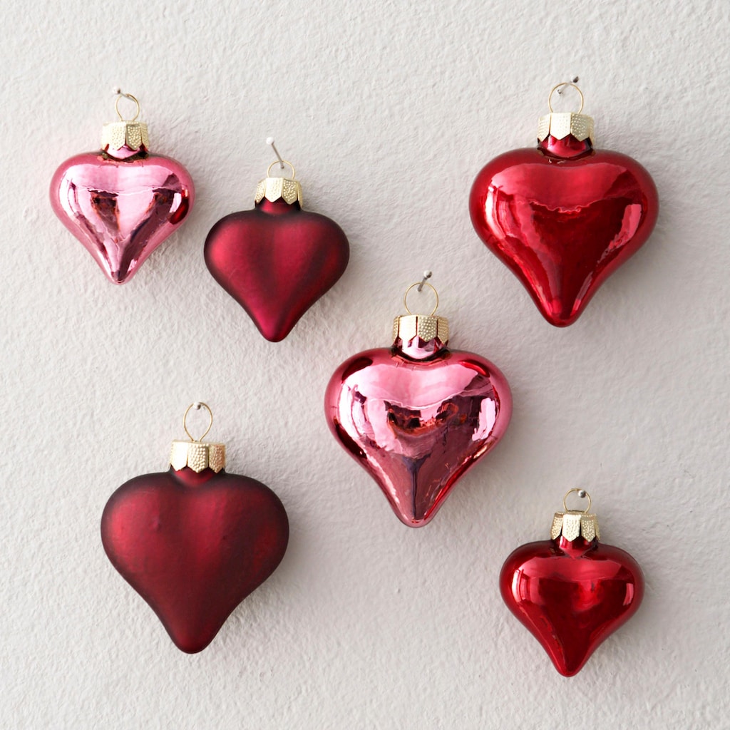 MAGIC by Inge Christbaumschmuck »Magic - true love«, (Set, 12 tlg.)