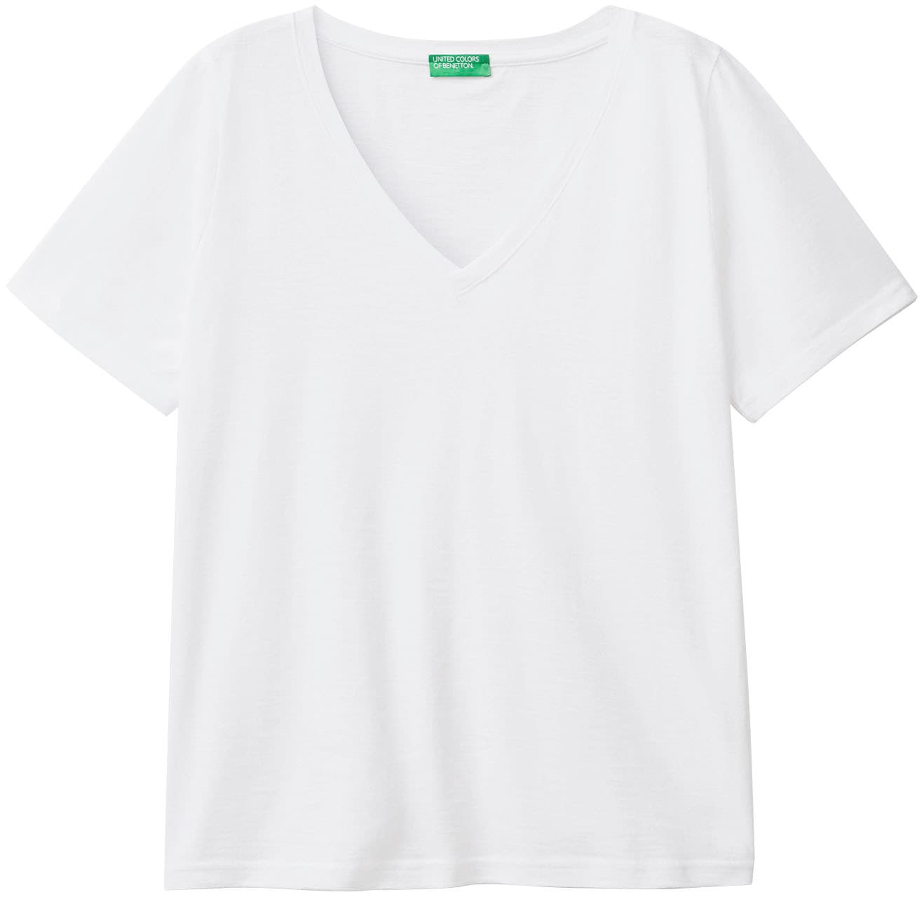United Colors of Benetton T-Shirt, aus Flammgarnjersey