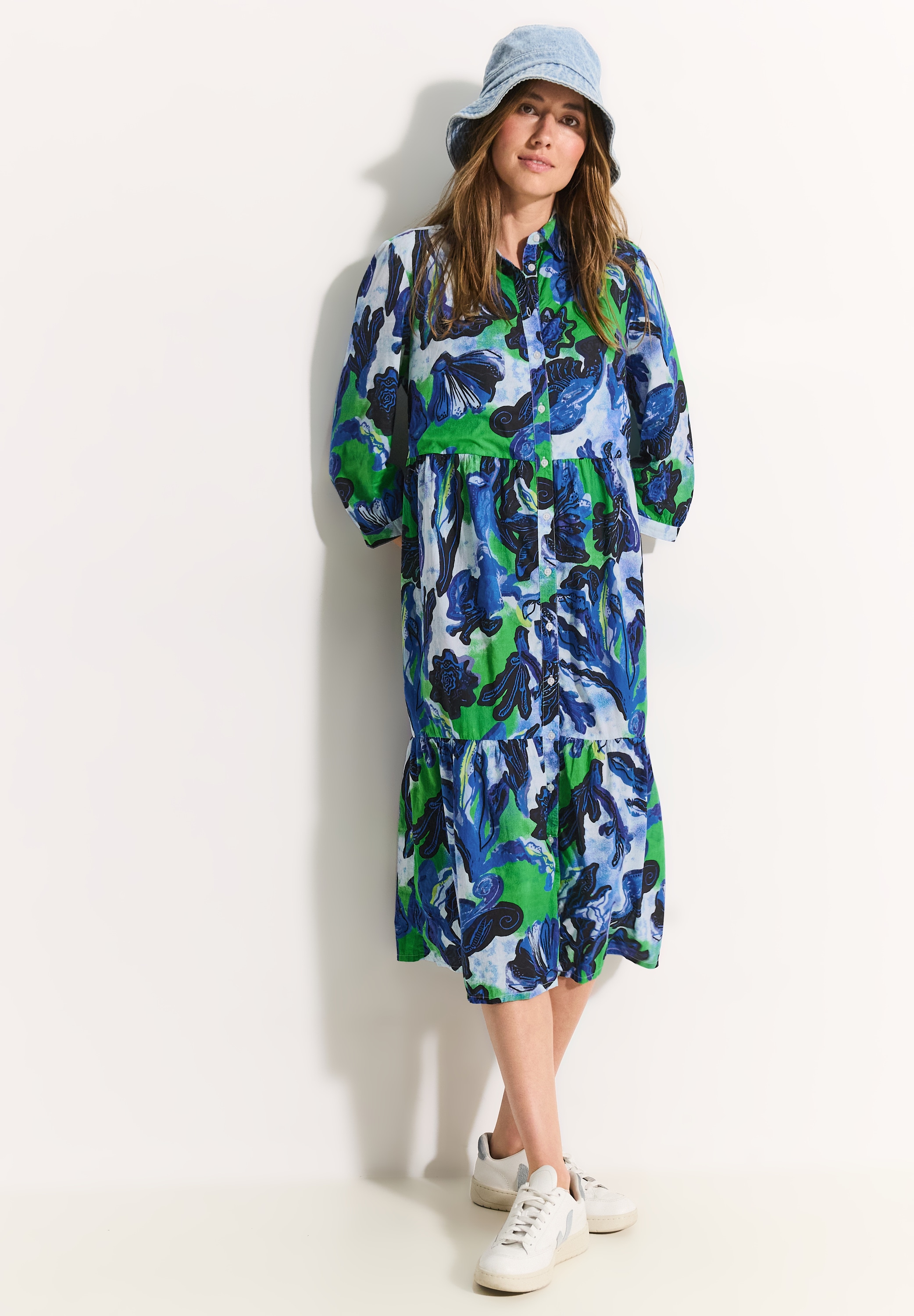 Cecil Blusenkleid, mit All-Over Print