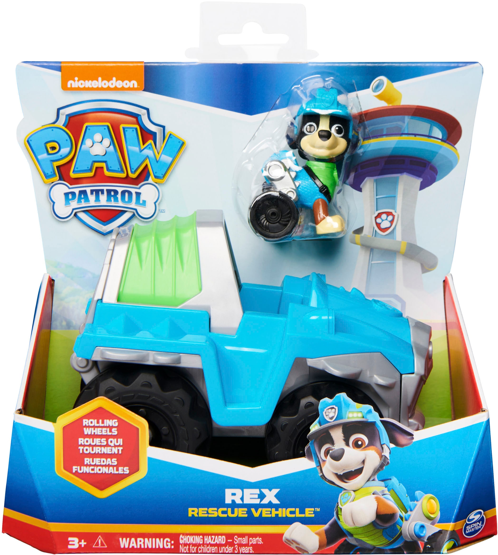 Spin Master Spielzeug-Auto »PAW Patrol, Dino Rescue Rex Fahrzeug«