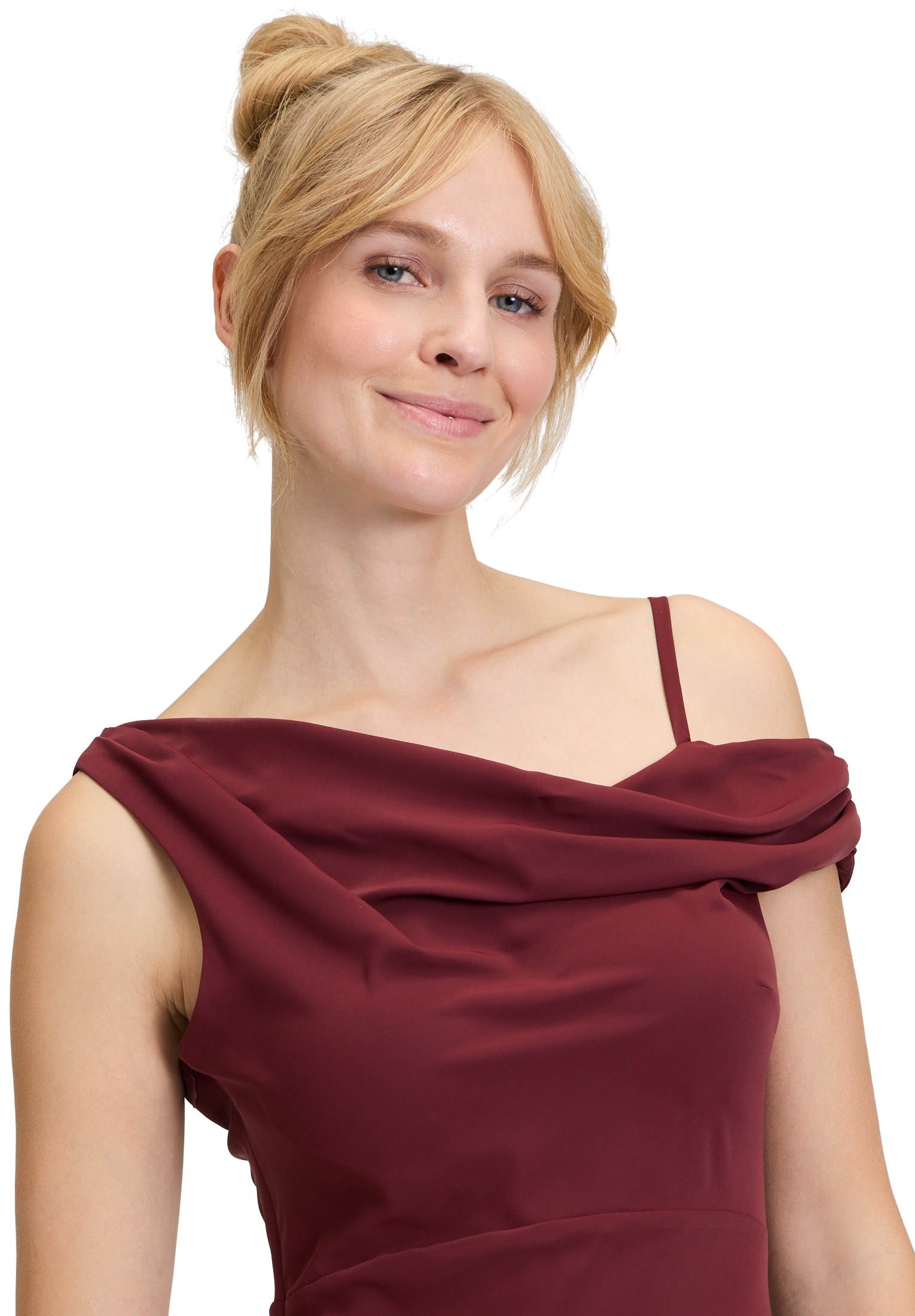 Vera Mont Abendkleid »Abendkleid mit Wasserfallausschnitt«