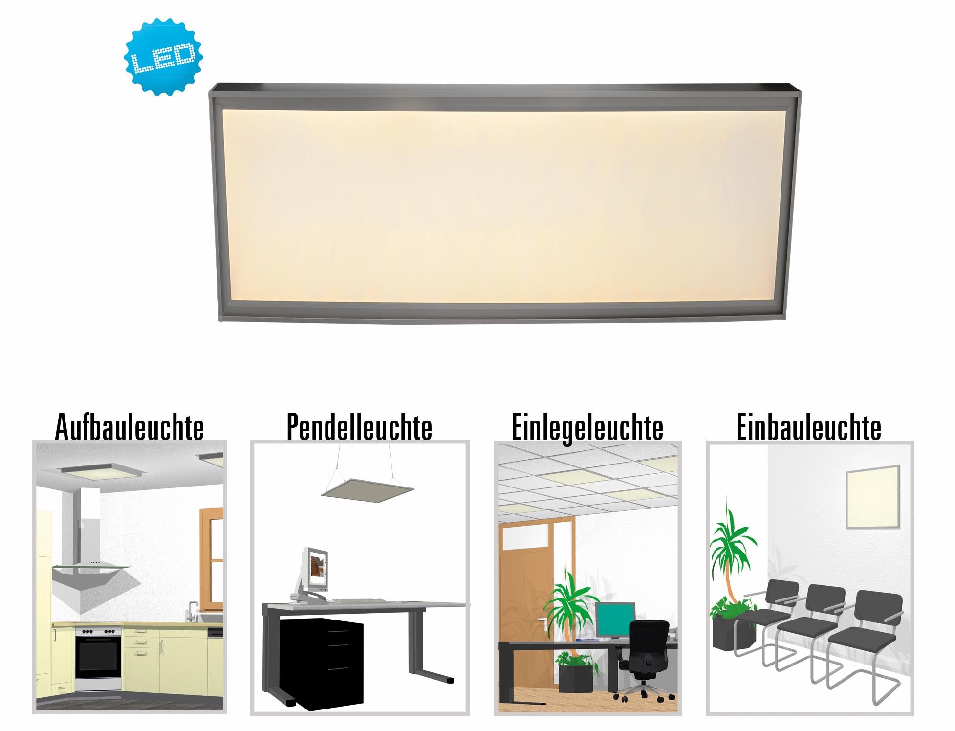 | LED LED LED näve Jahren flammig-flammig, Deckenlampe XXL kaufen Garantie Deckenleuchte, mit online 3 Panel, 1