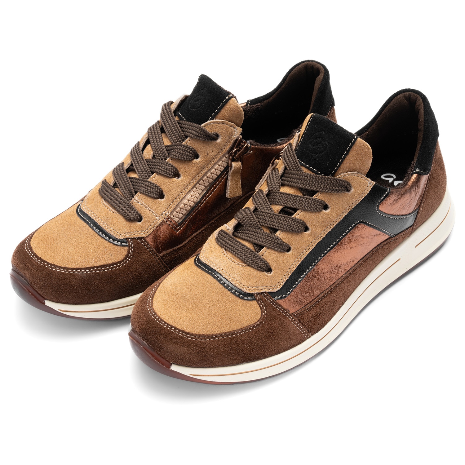 Ara Sneaker »OSAKA«  Schnürschuh, Komfortschuh in Schuhweite H (= sehr weit)