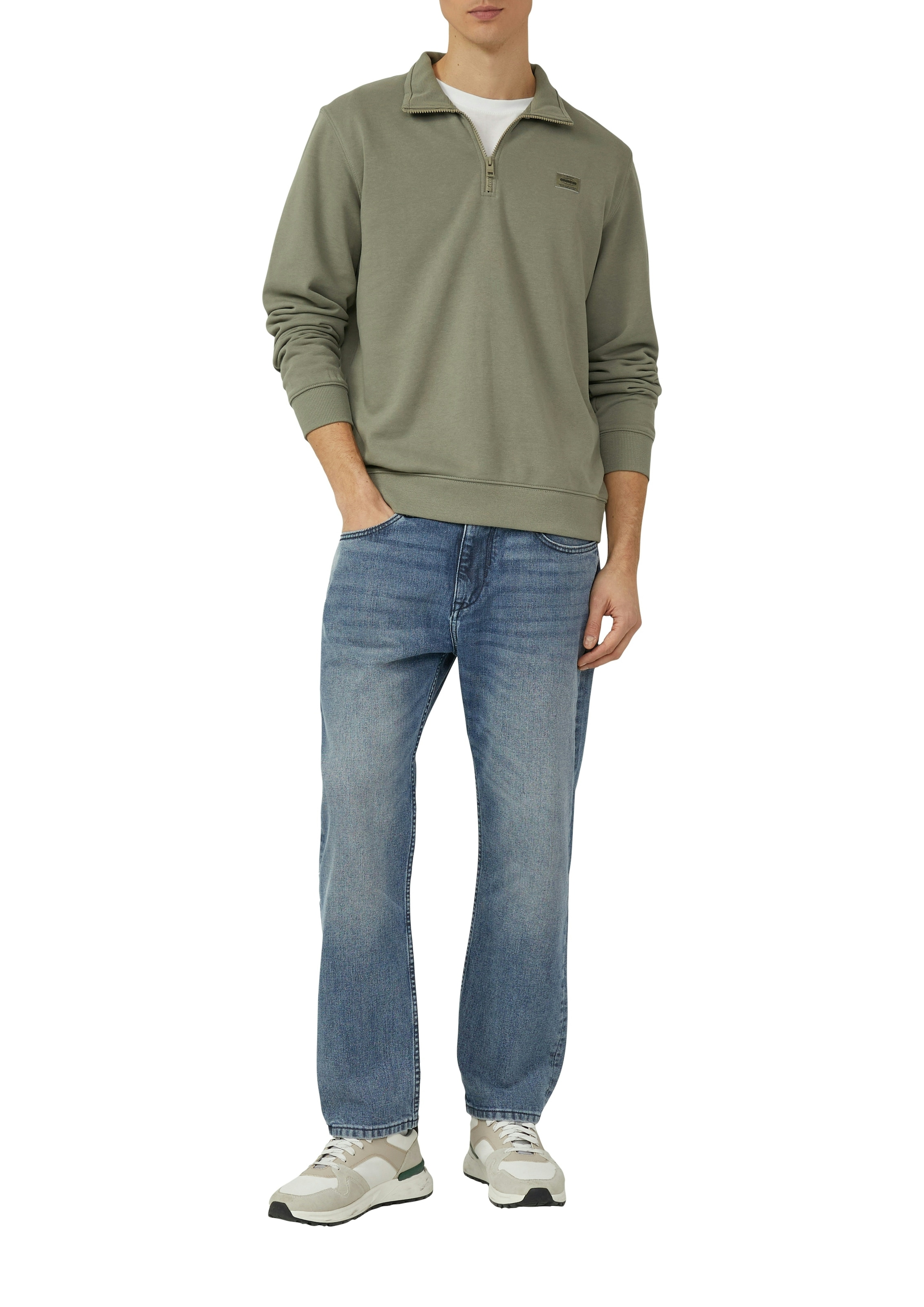 s.Oliver Sweater , mit Troyer-Kragen
