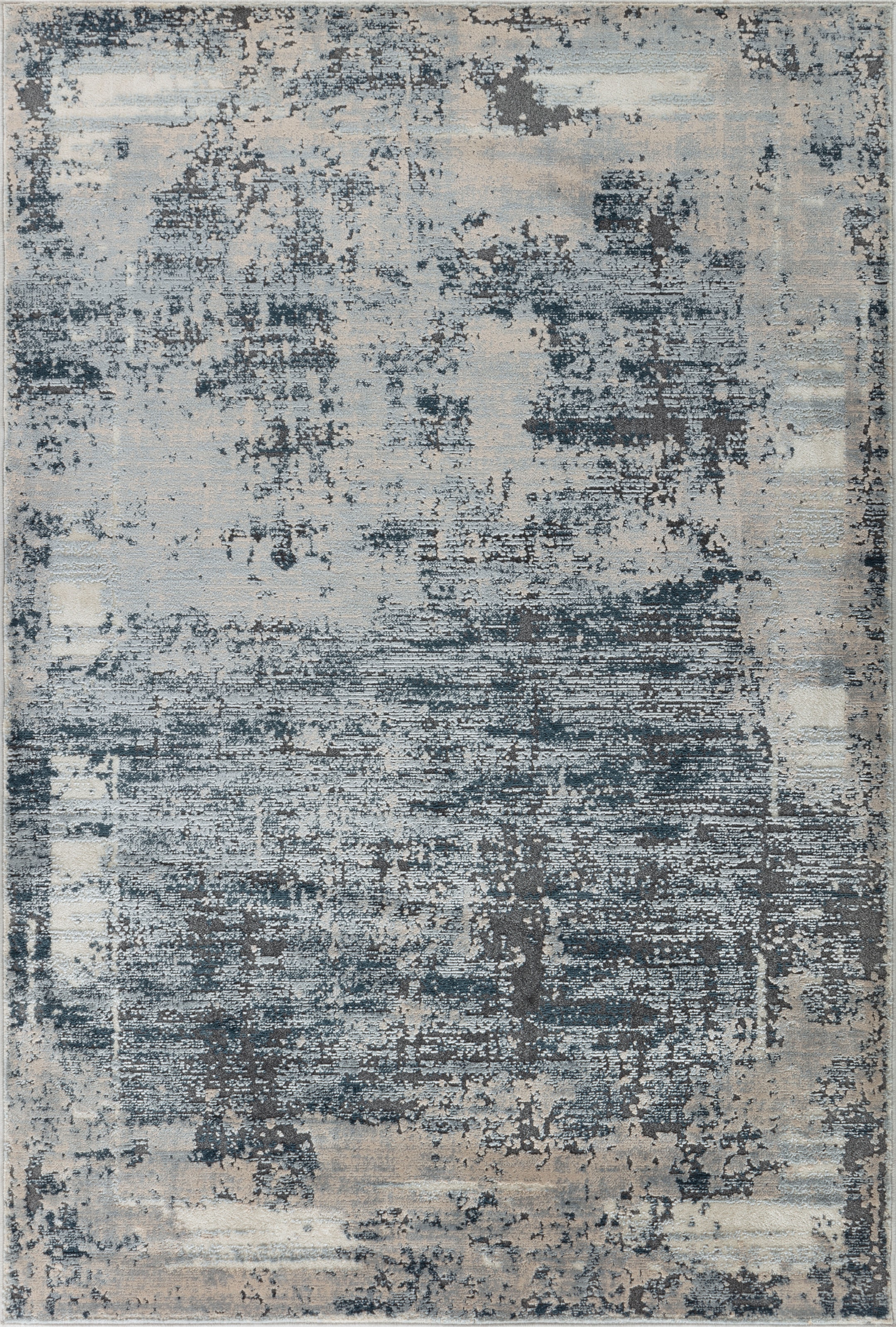 Leonique Teppich »Hamsa«, rechteckig, dezenter Glanz, Schrumpf-Garn-Effekt, im Vintage-Look, dichte Qualität