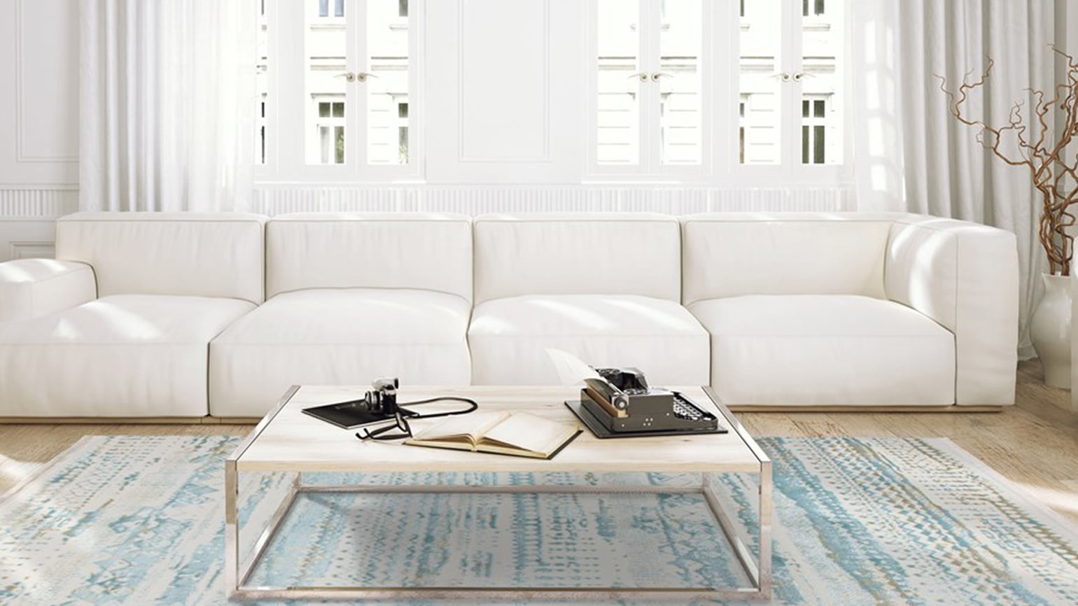 calo-deluxe Teppich »Texsa 355« rechteckig 15 mm Höhe Vintage Design, Wohnzimmer