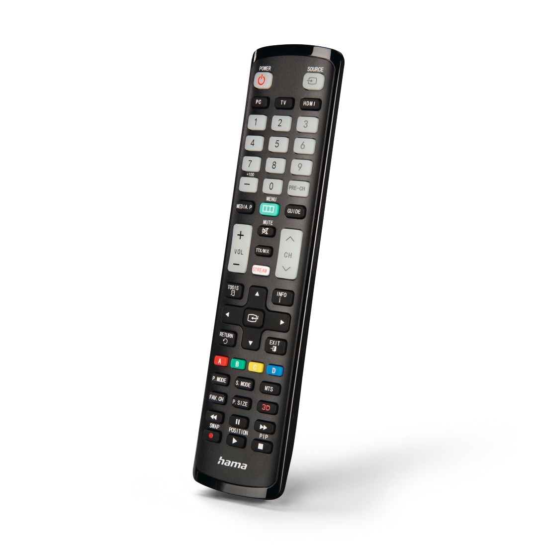 Hama Universal-Fernbedienung »Universal Ersatzfernbedienung für Samsung TV, lernfähig«, 1-in-1