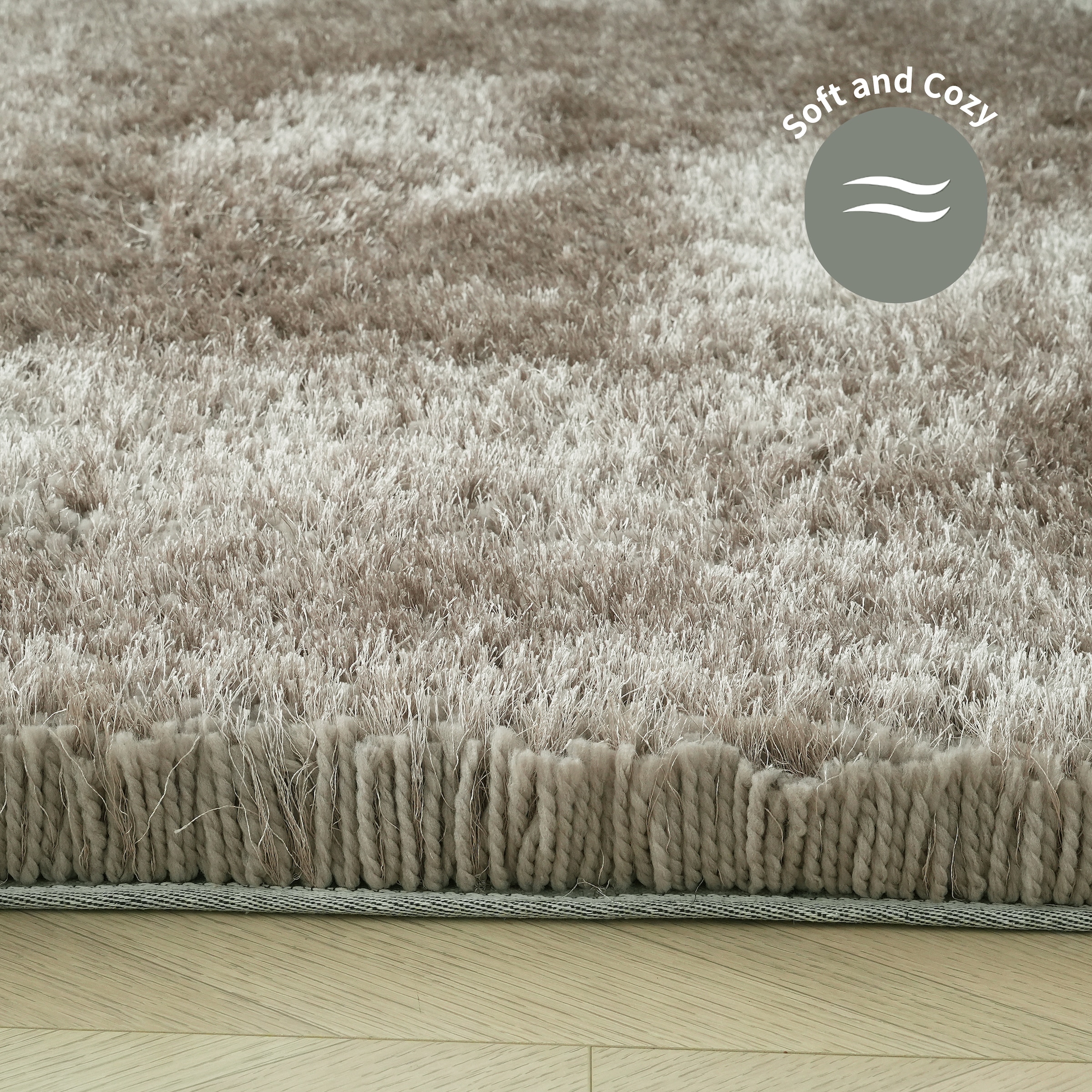 OTTO home Hochflor-Teppich »Micro exclusiv Teppich, sehr hoher Flor, weich durch Mikrofaser« rechteckig 78 mm Höhe sehr weich, flauschig, uni, Wohnzimmer, Schlafzimmer