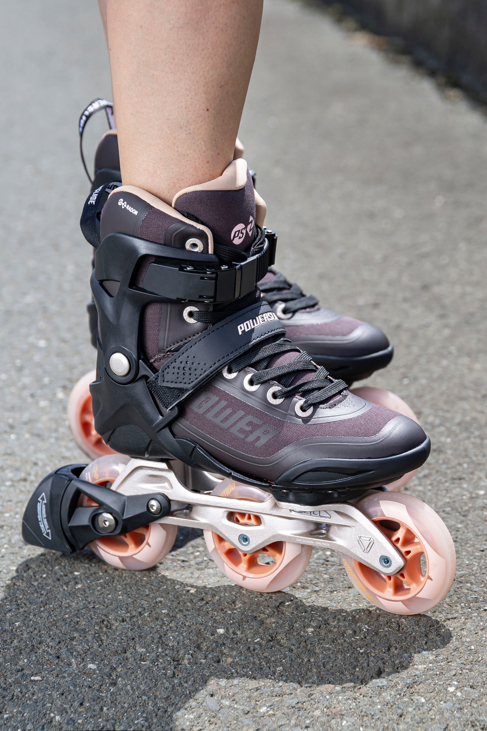 Powerslide Inlineskates »Phuzion Radon Bronze 90«