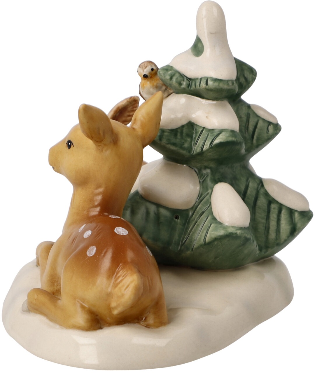 Goebel Weihnachtsfigur »Winterwald, Weihnachtsdeko«, Steingut, Figur - Treffen der Waldtiere